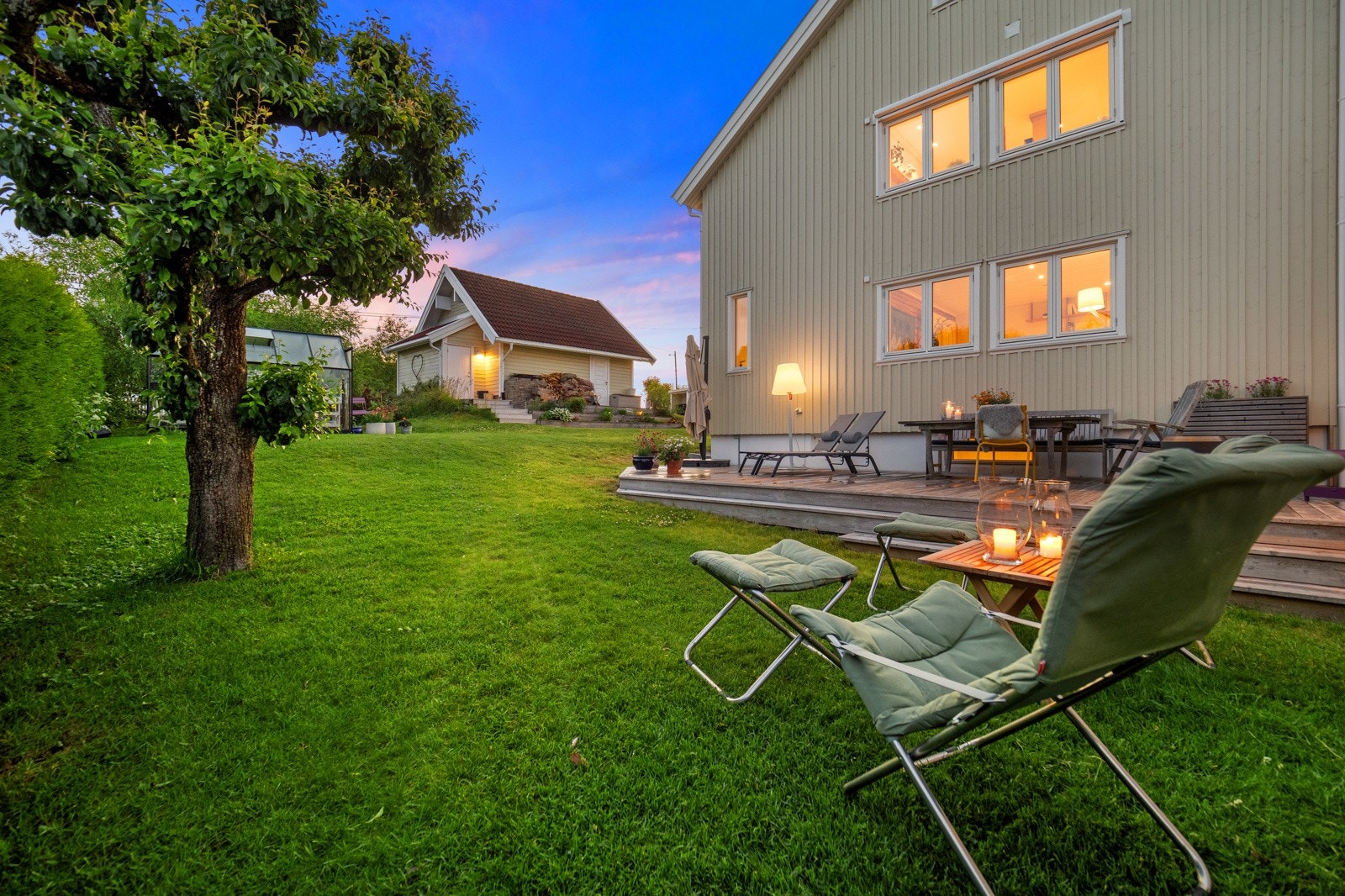 Kveldsstemning Galleribilde