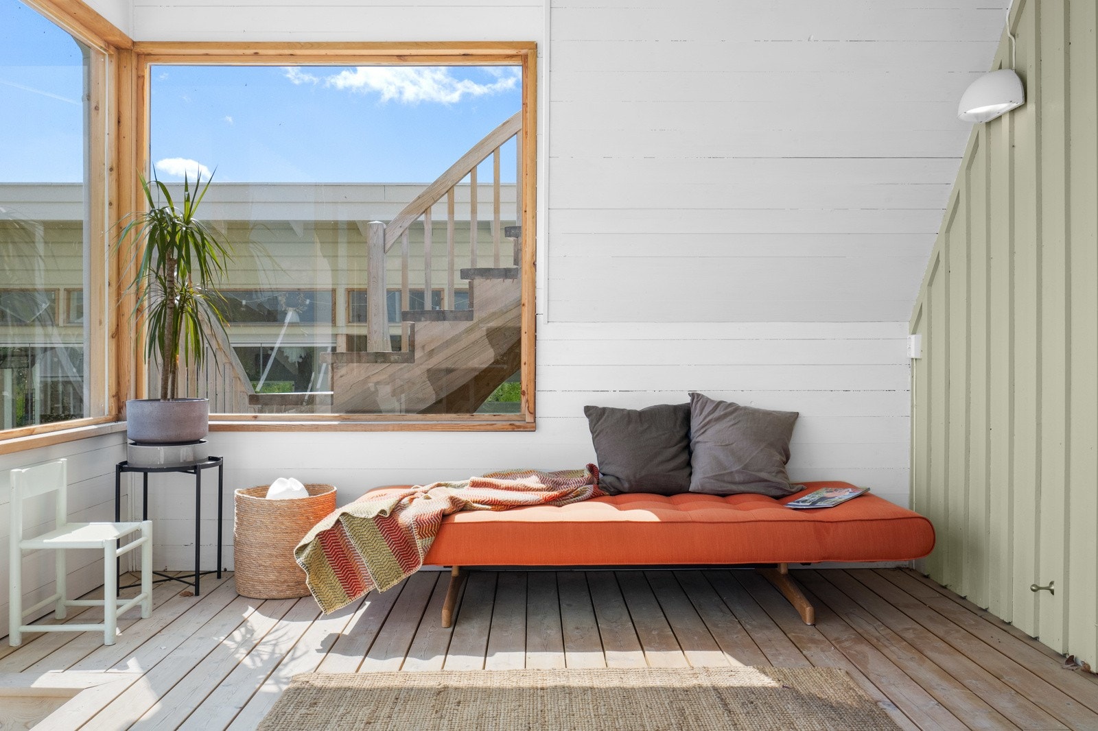 Innebygget terrasse Galleribilde