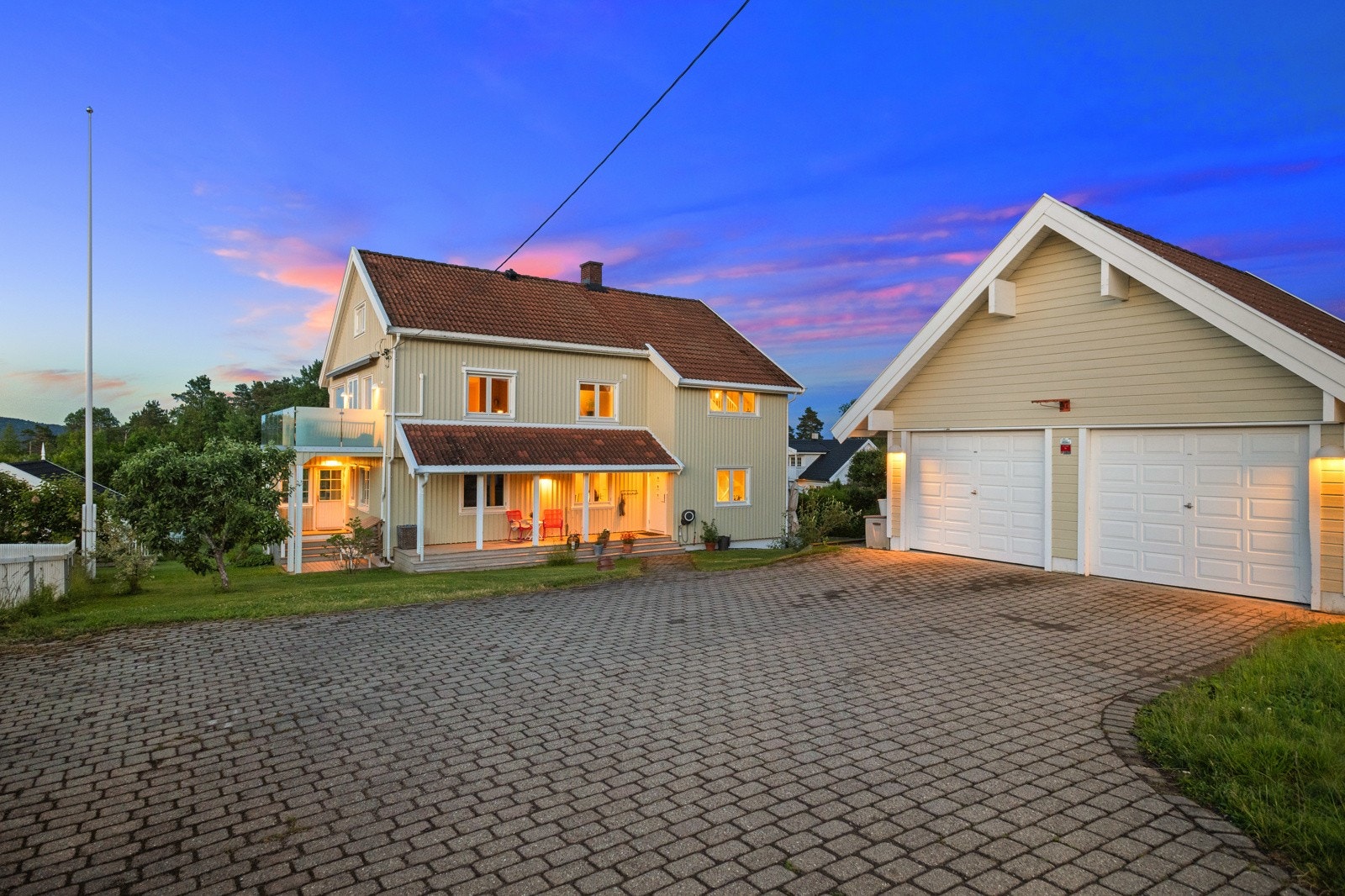 Kveldsstemning Galleribilde