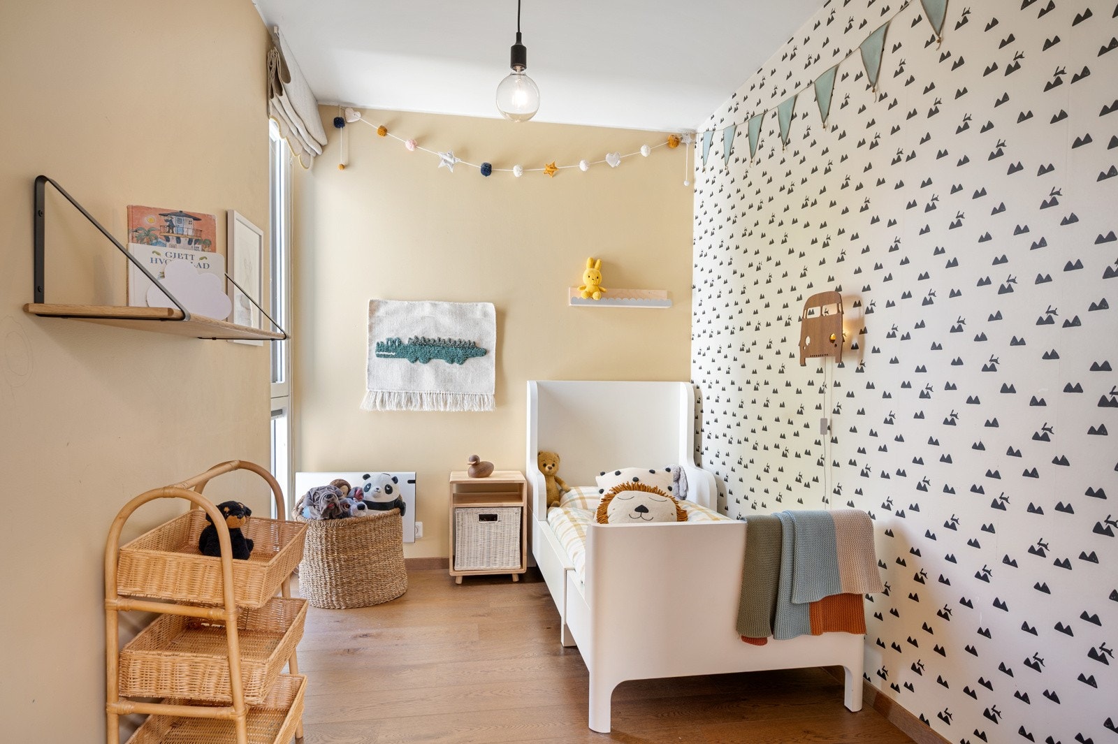 Soverom nr. 2 er av fin størrelse og passer utmerket som et barnerom. Galleribilde