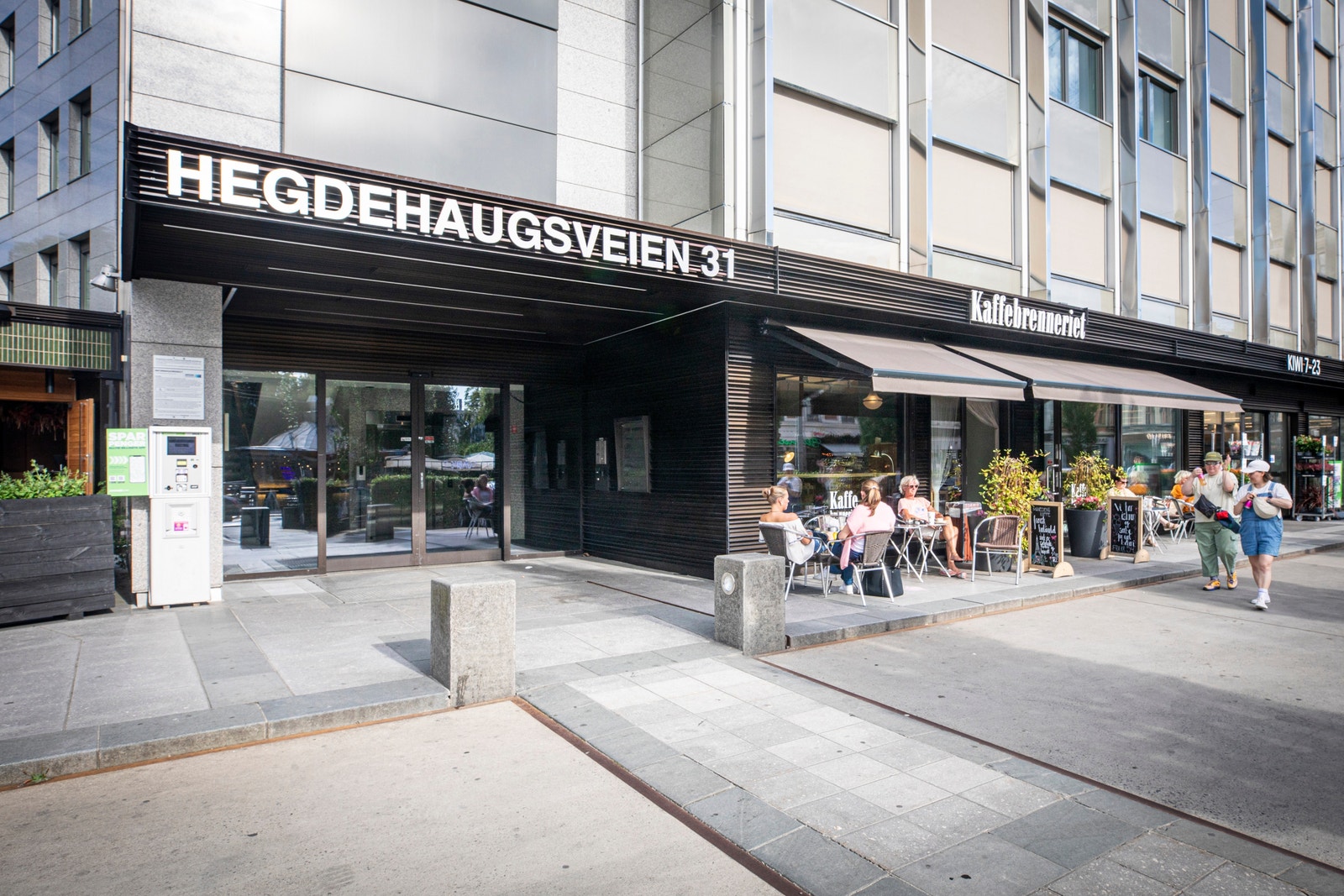 Kaffebrenneriet holder til i 1. etasje. Galleribilde