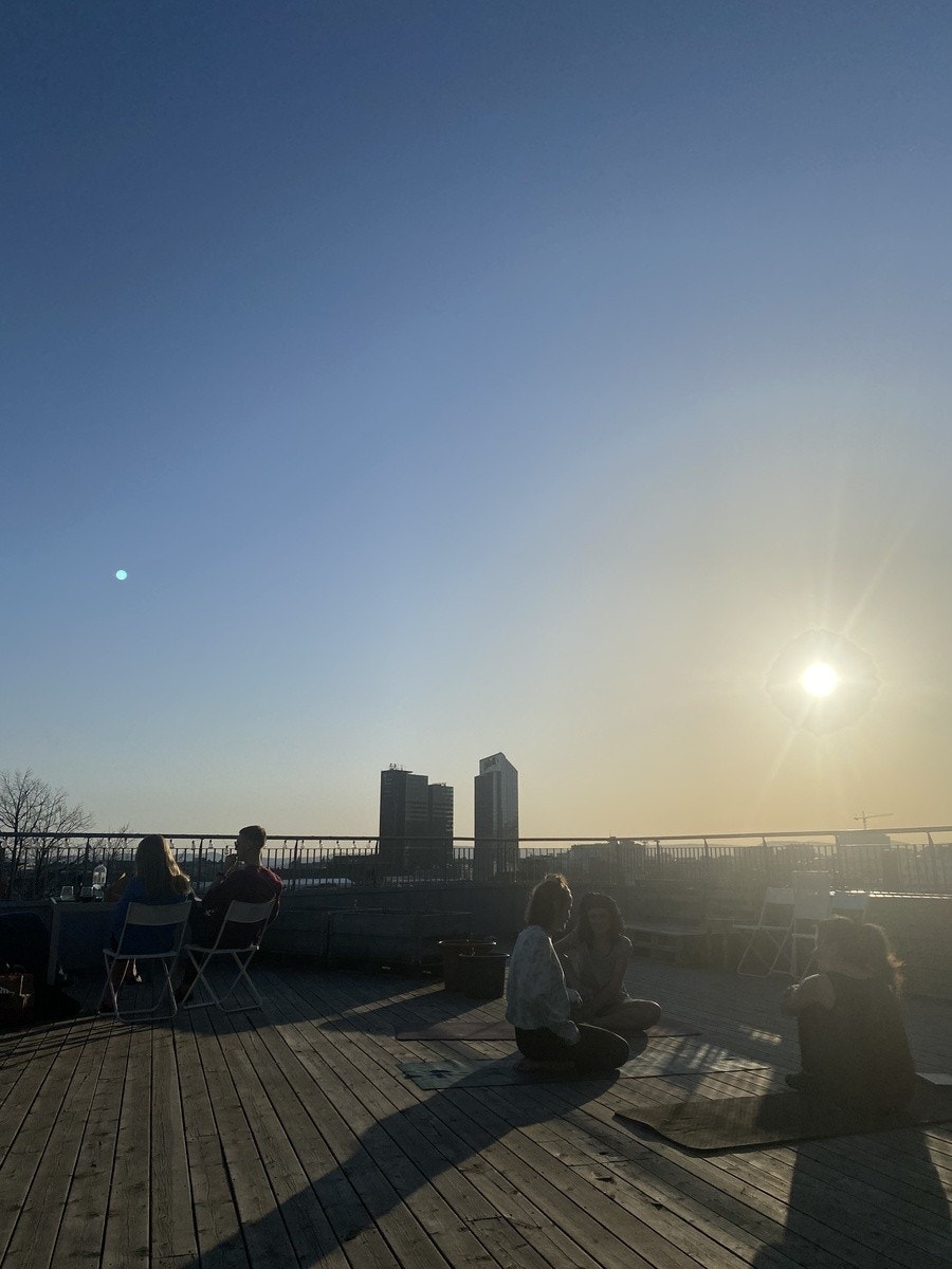 Felles takterrasse Galleribilde