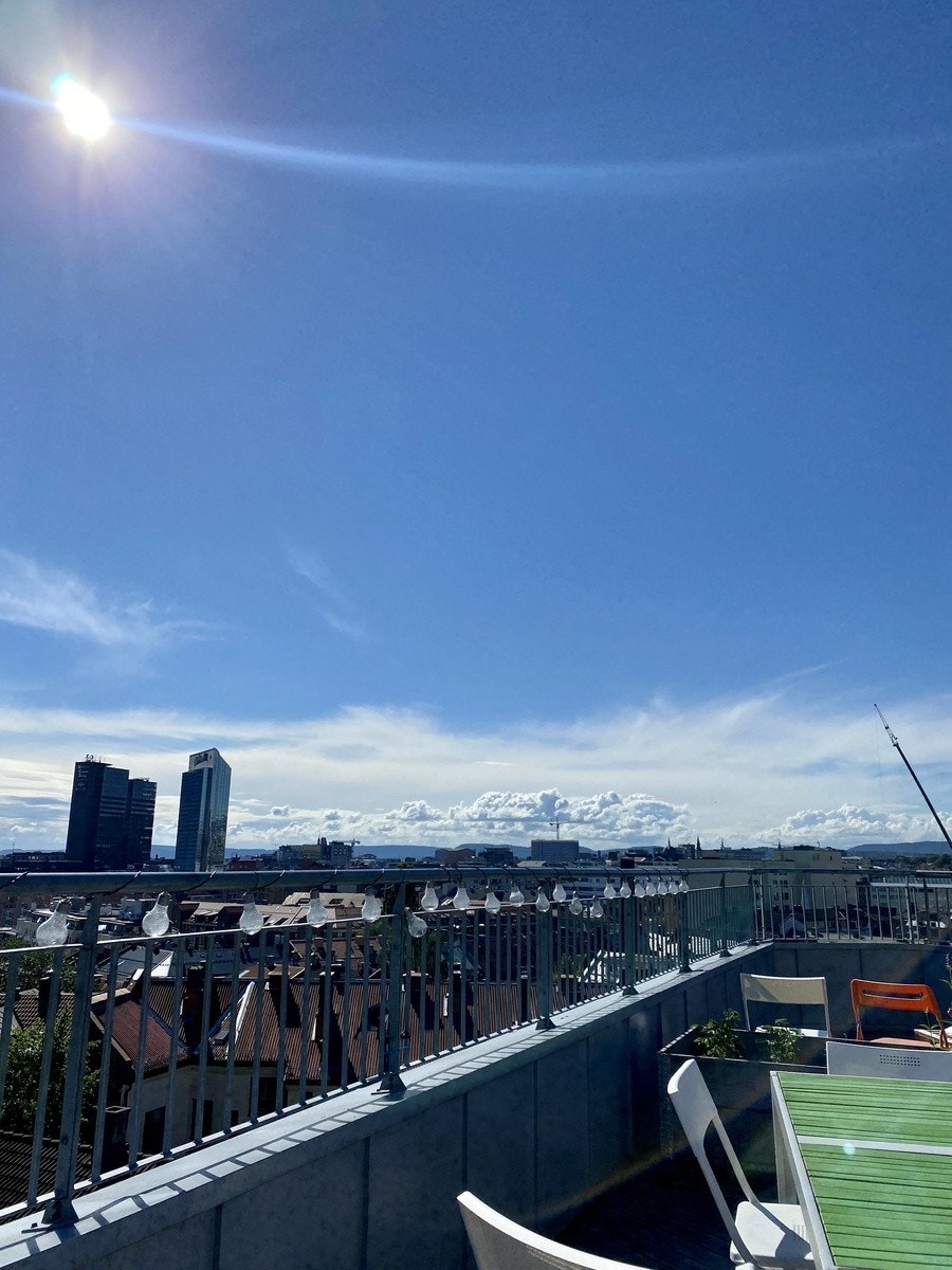 Felles takterrasse Galleribilde