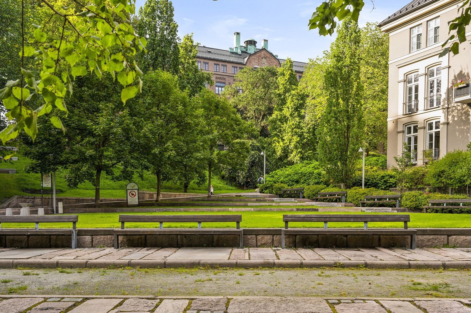 Den populære St. Hanshaugen park ligger like i nærheten og byr på flotte turmuligheter. Galleribilde