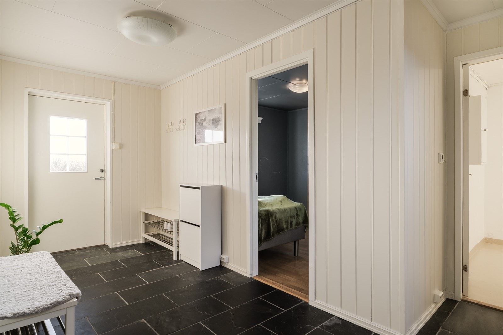 Entré/hall med varmekabler i gulv. Galleribilde