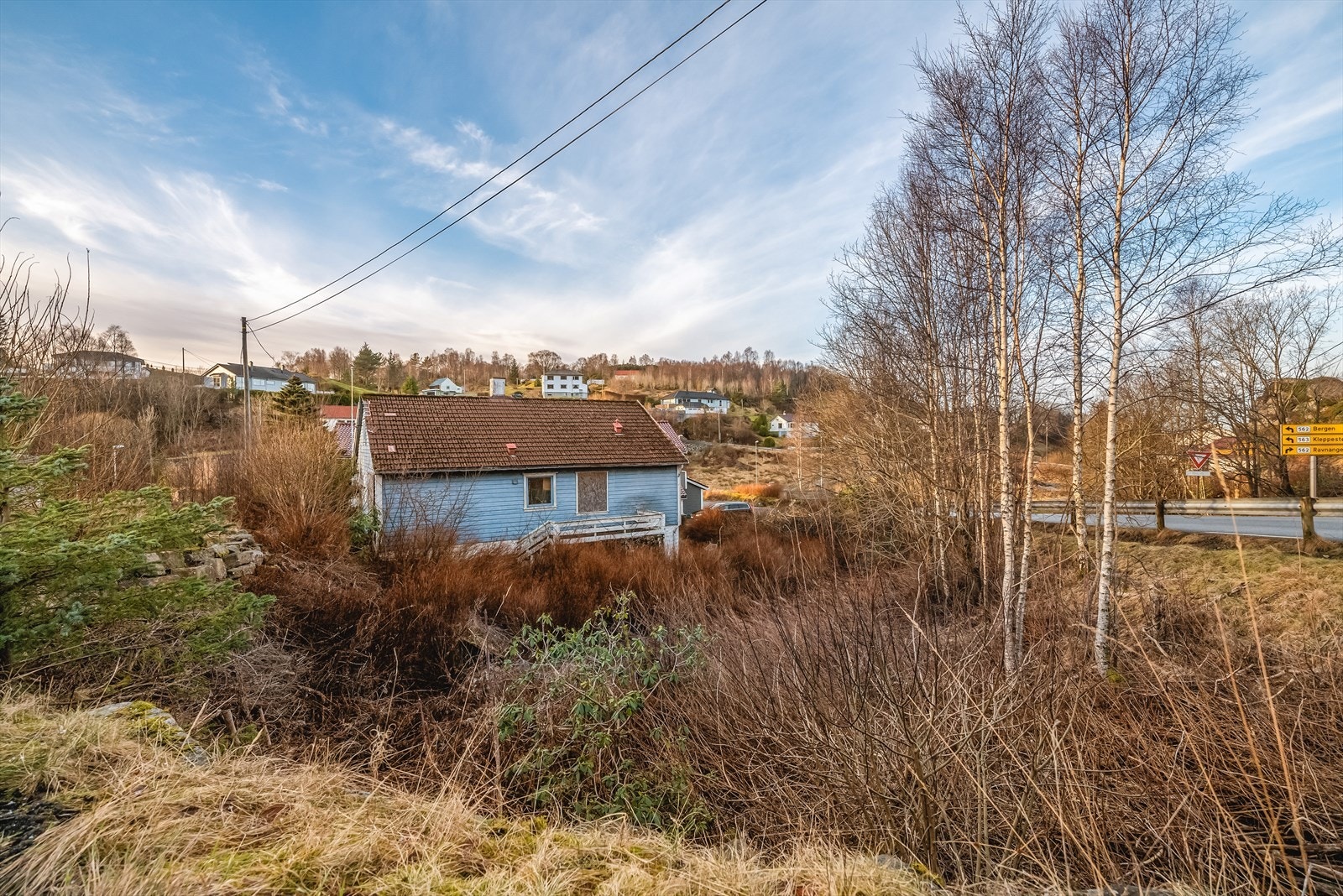 Her har man mulighet til å bygge drømmehuset med hage og parkering på egen tomt Galleribilde