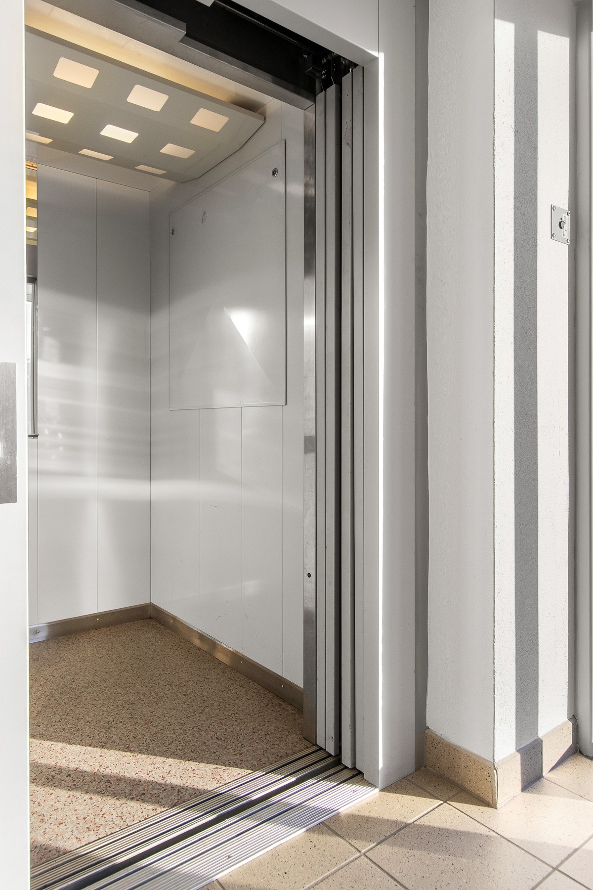 Heis i bygget. Galleribilde