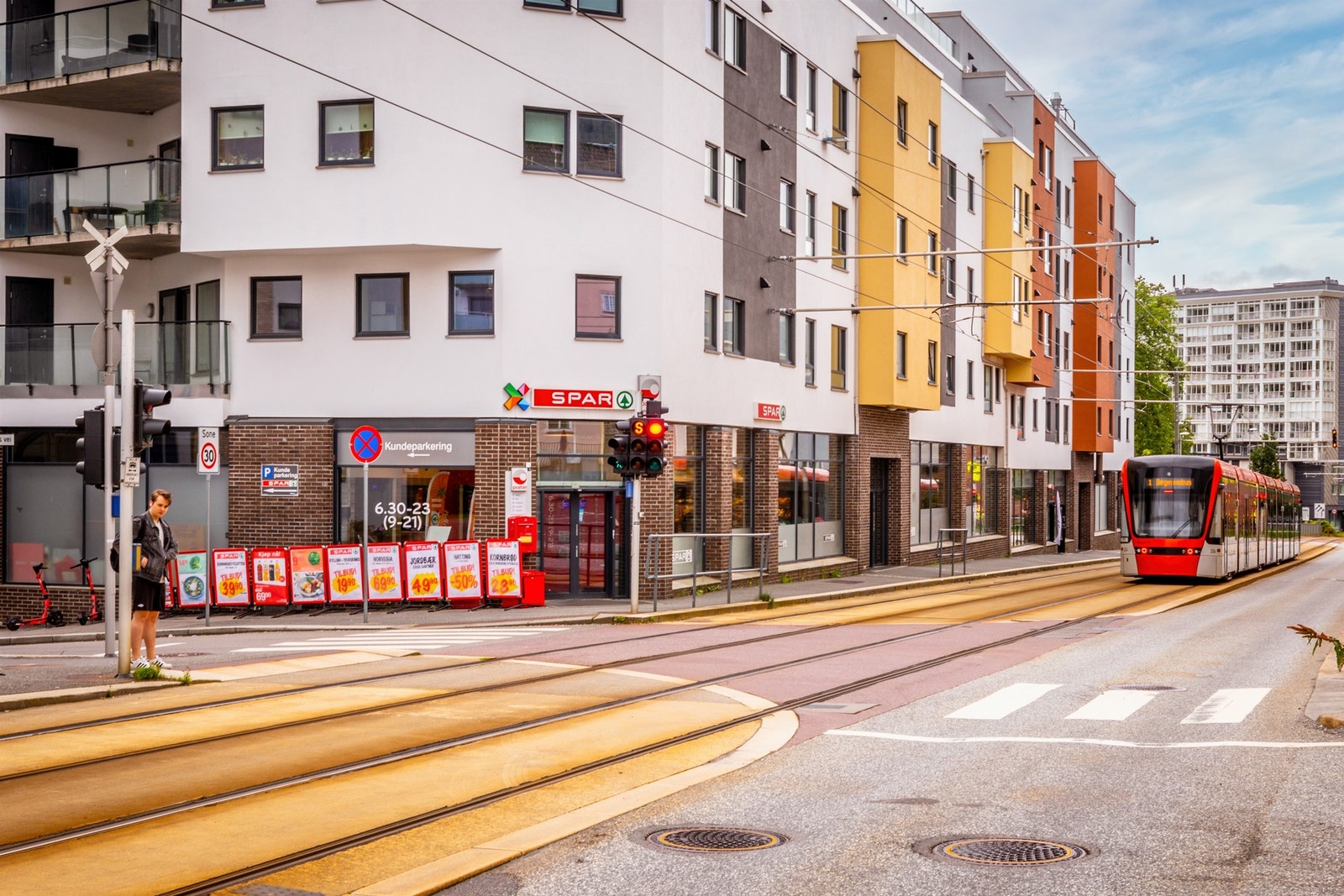 - Det er Bunnpris i bygget og Spar like bortenfor - Galleribilde