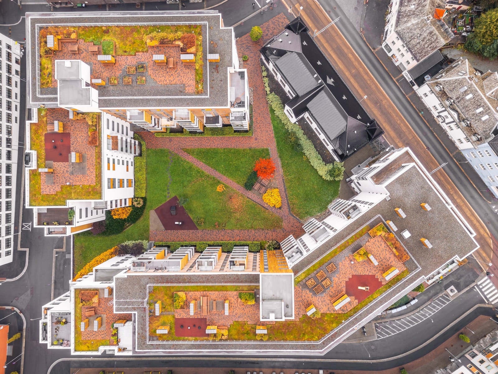 - Sameiet har store felles takterrasser - Galleribilde