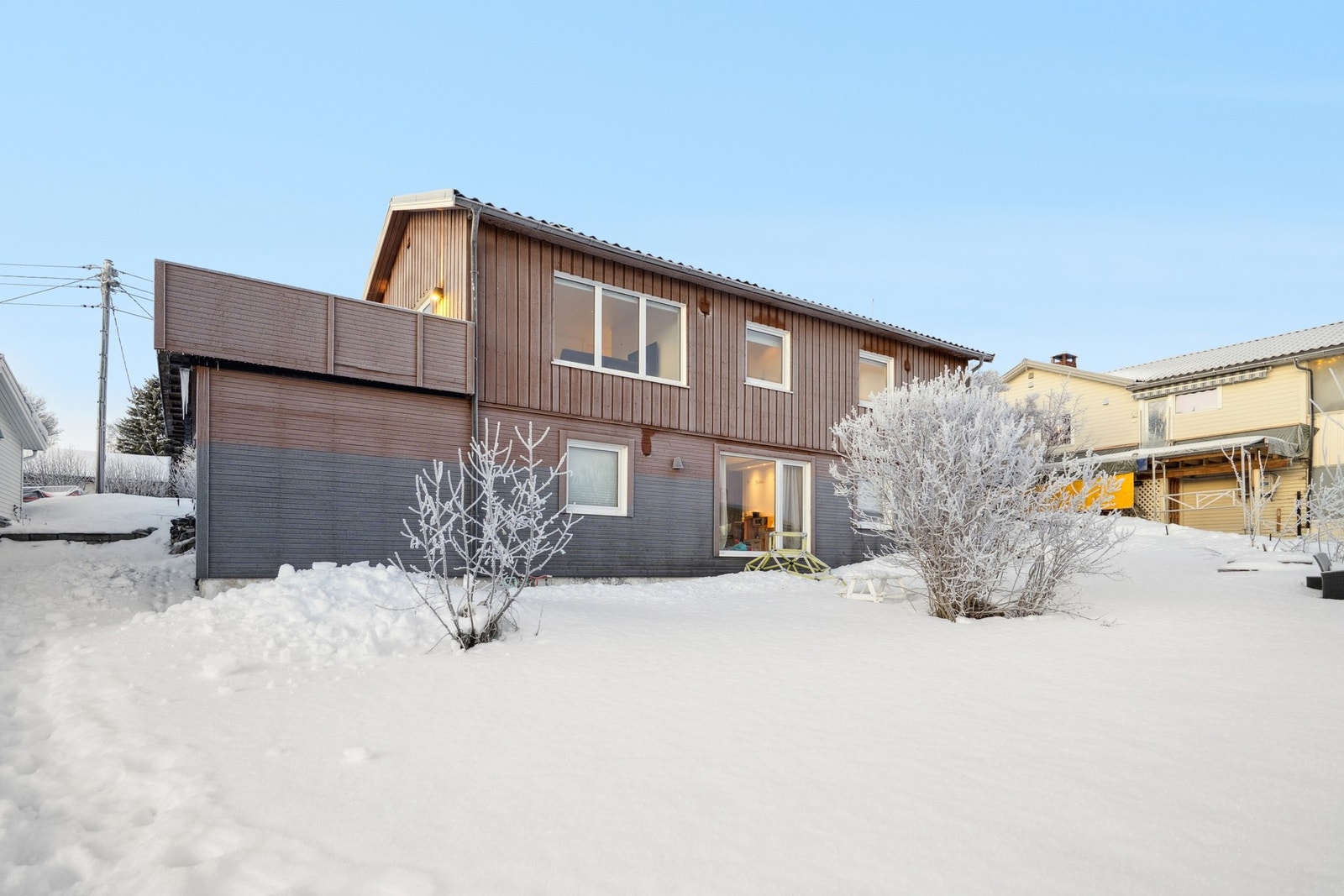 Leiligheten er den øverste delen Galleribilde