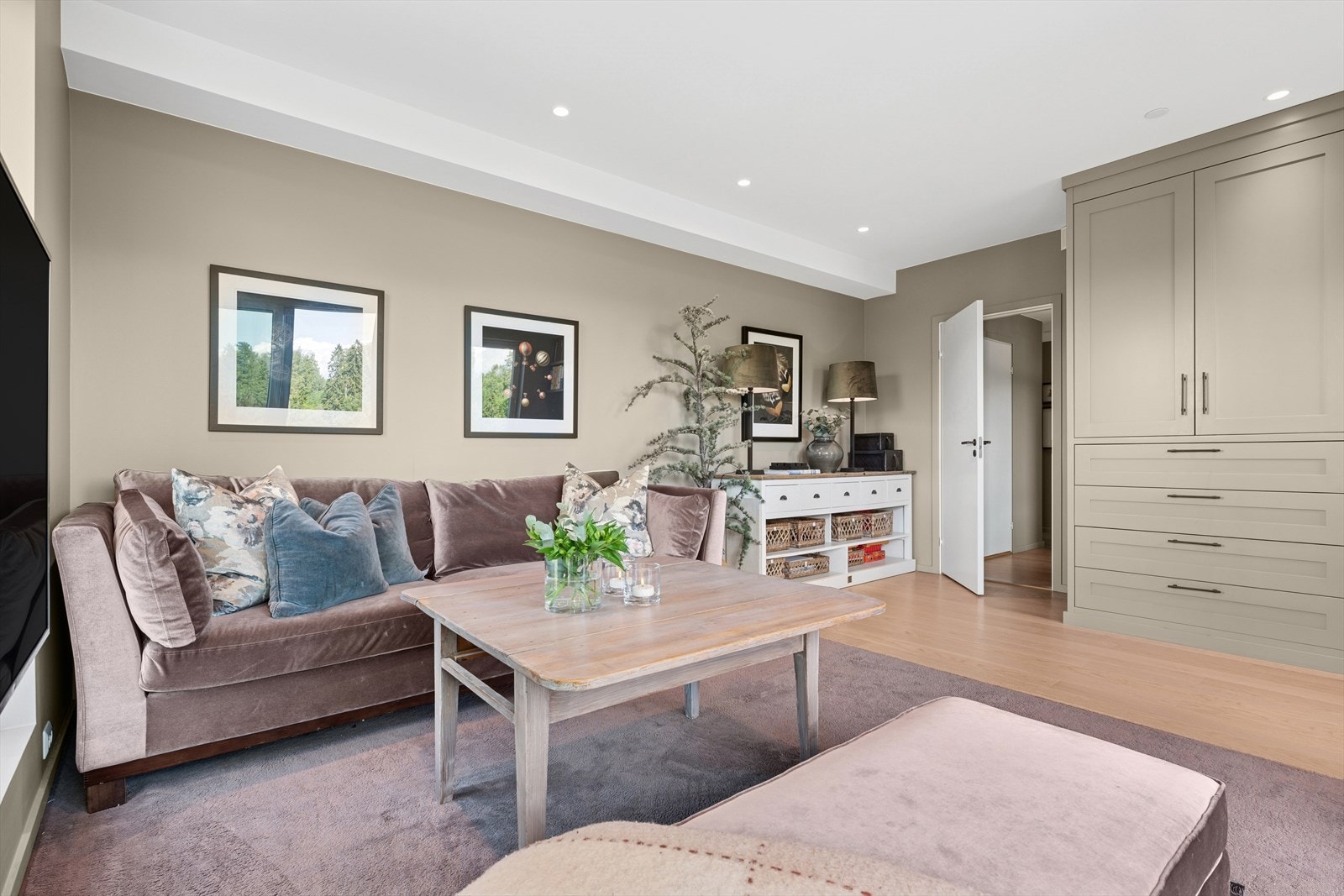 En fredelig krok i hjemmet der du kan trekke deg tilbake. Galleribilde