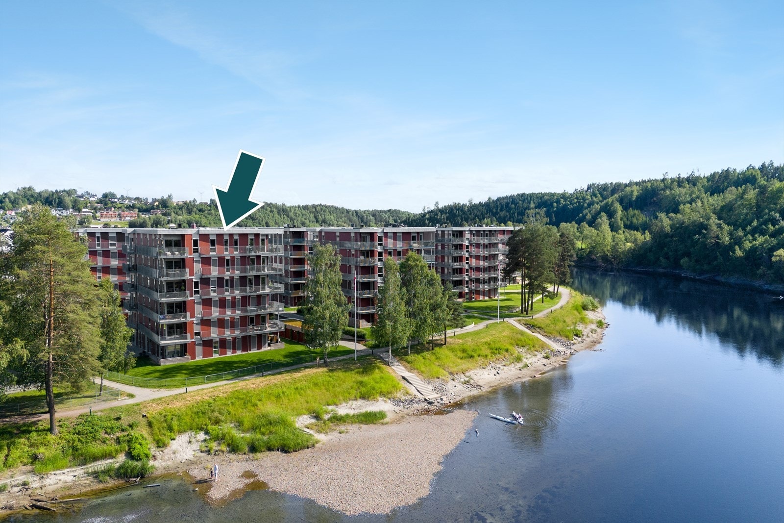 Omgivelsene er nøye utformet for å skape trivsel, harmoni og et behagelig bomiljø for alle beboere. Galleribilde