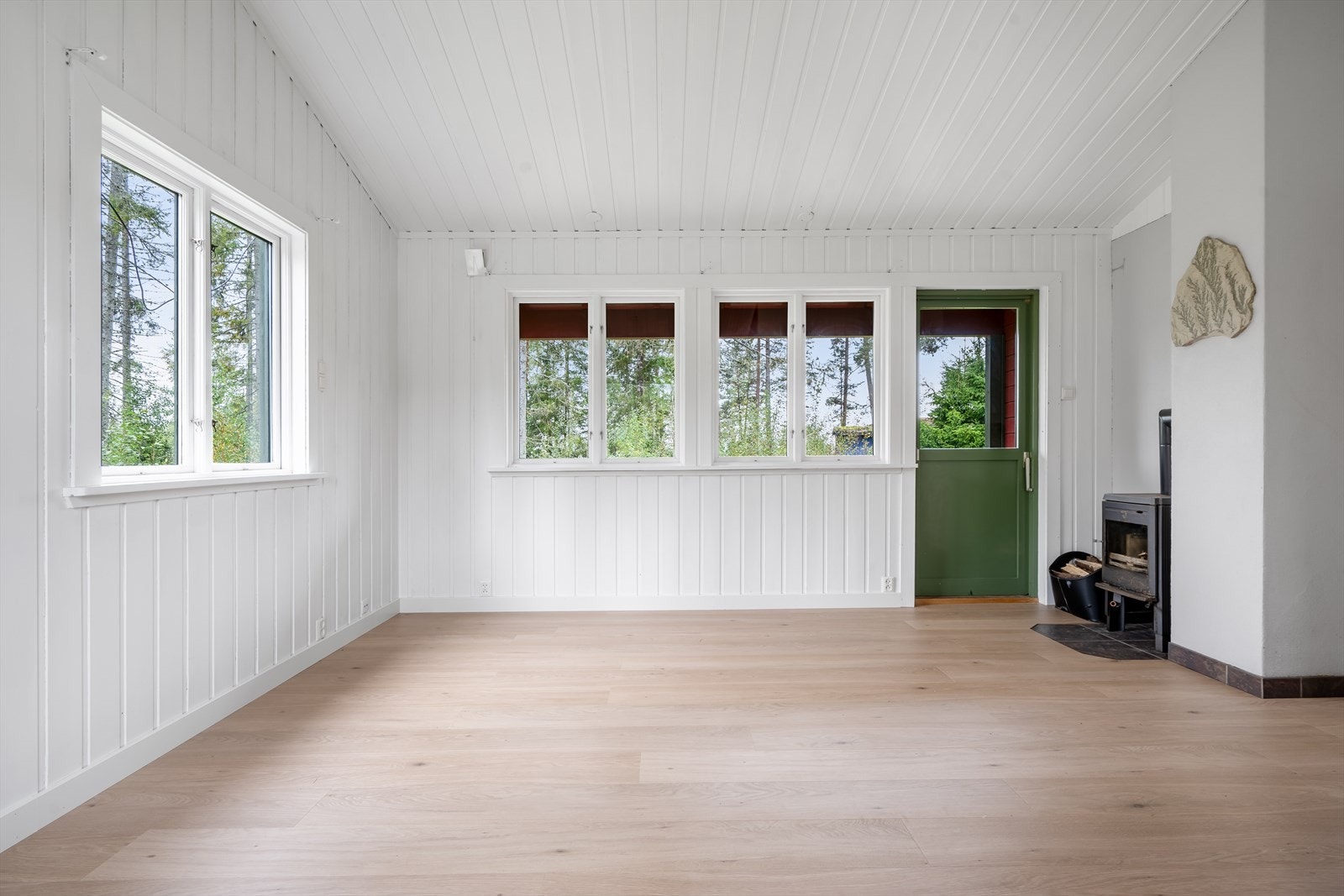 Lys og luftig stue. Galleribilde