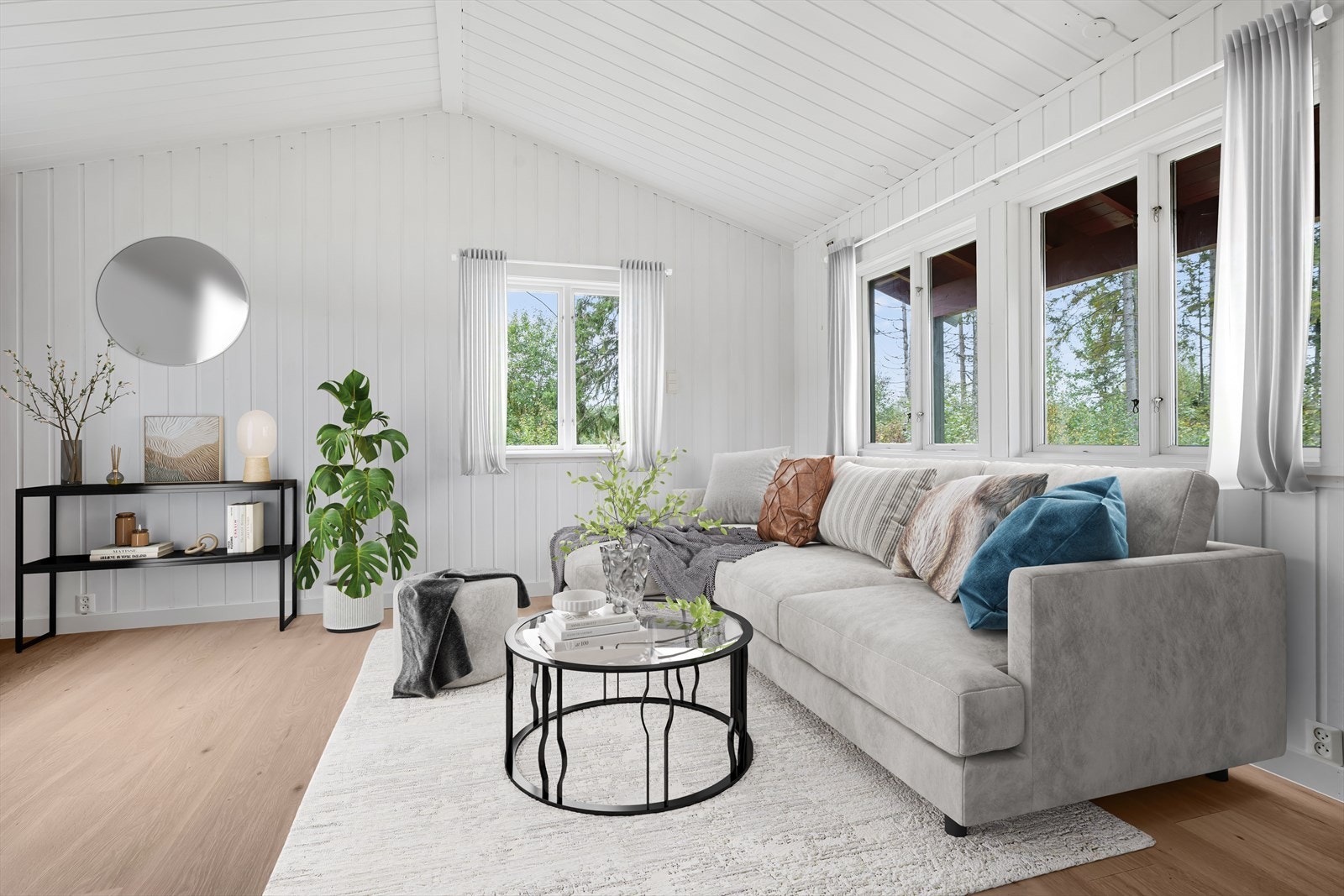 Digitalt møblert. Galleribilde