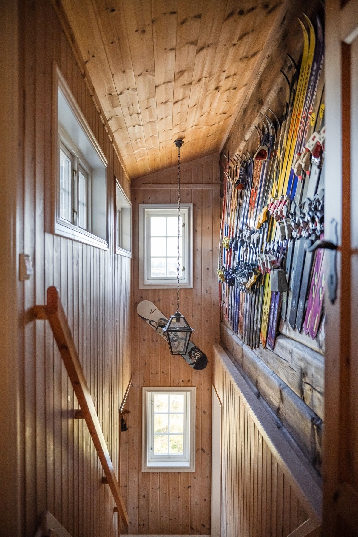 Trapp opp til 1.etasjen. Galleribilde