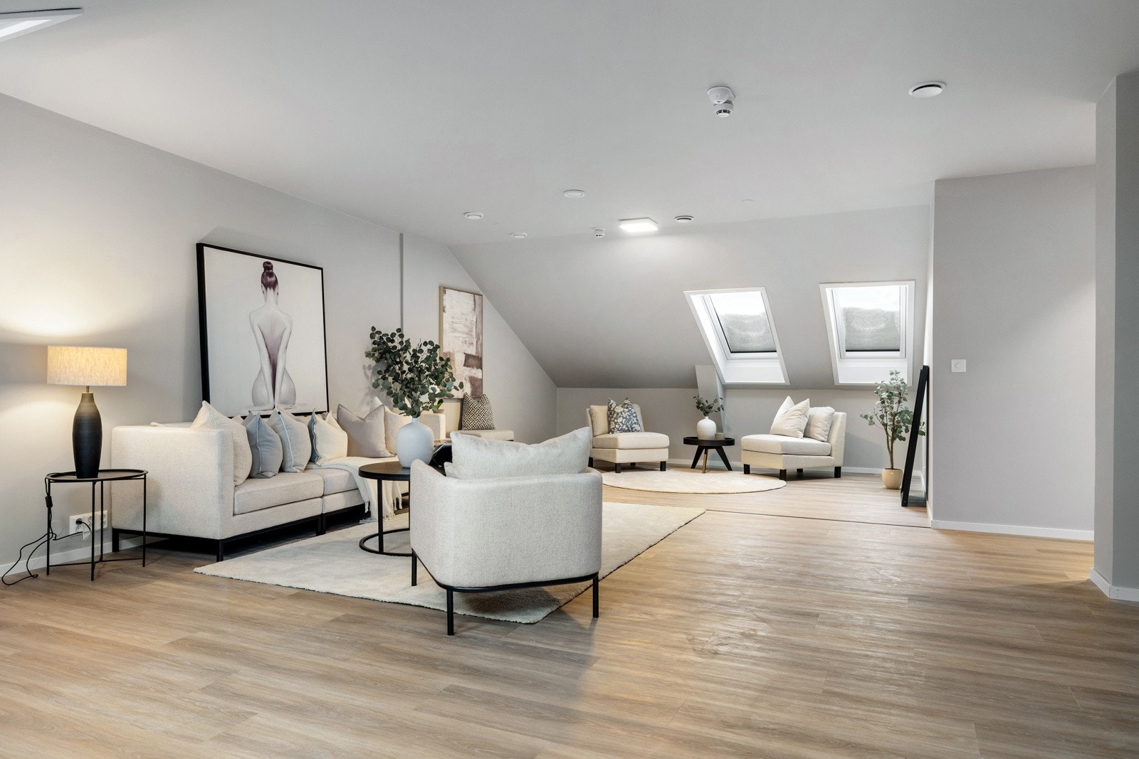 Her kan en trekke seg litt tilbake uten å forstyrre øvrige oppholdsarealer Galleribilde