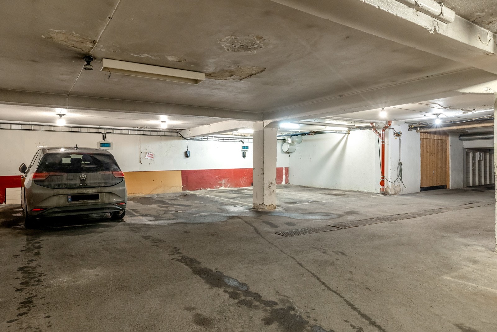 Mulighet for kjøp av parkeringsplass i garasjeanlegget til leilighetsbygget Galleribilde