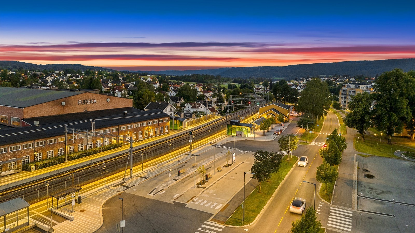 Gode pendlermuligheter. Galleribilde