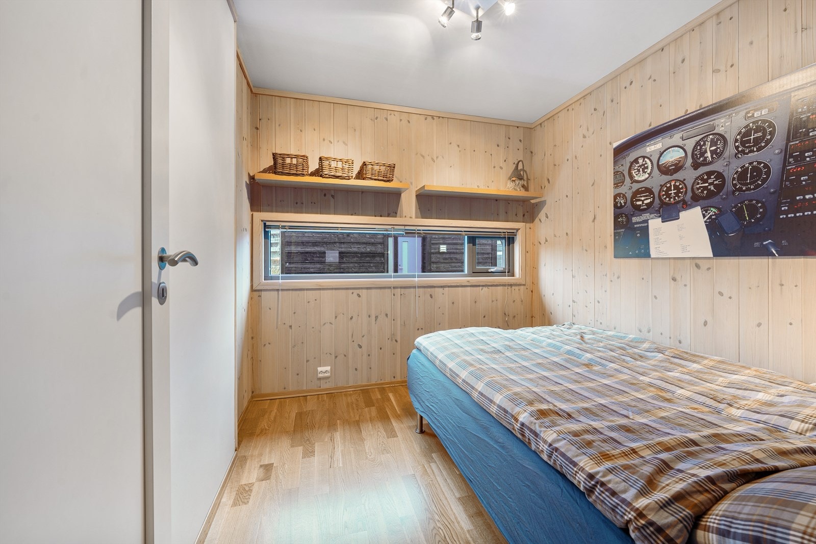 Soverom mot atrium Galleribilde