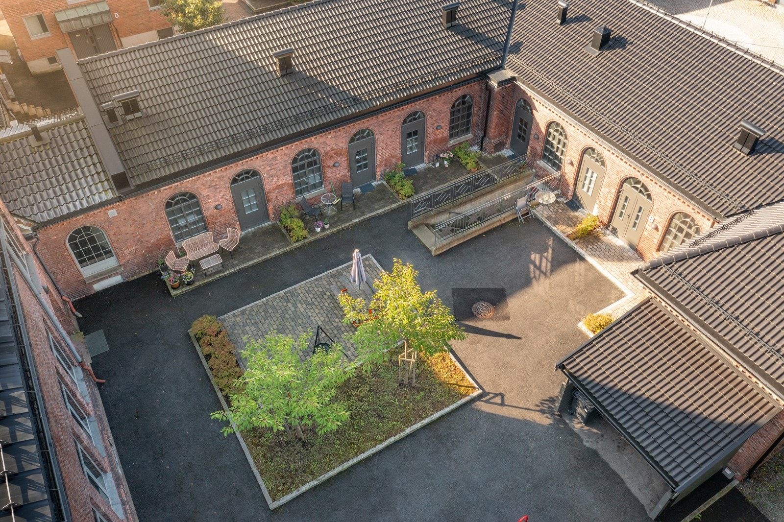 Dronebilde Galleribilde