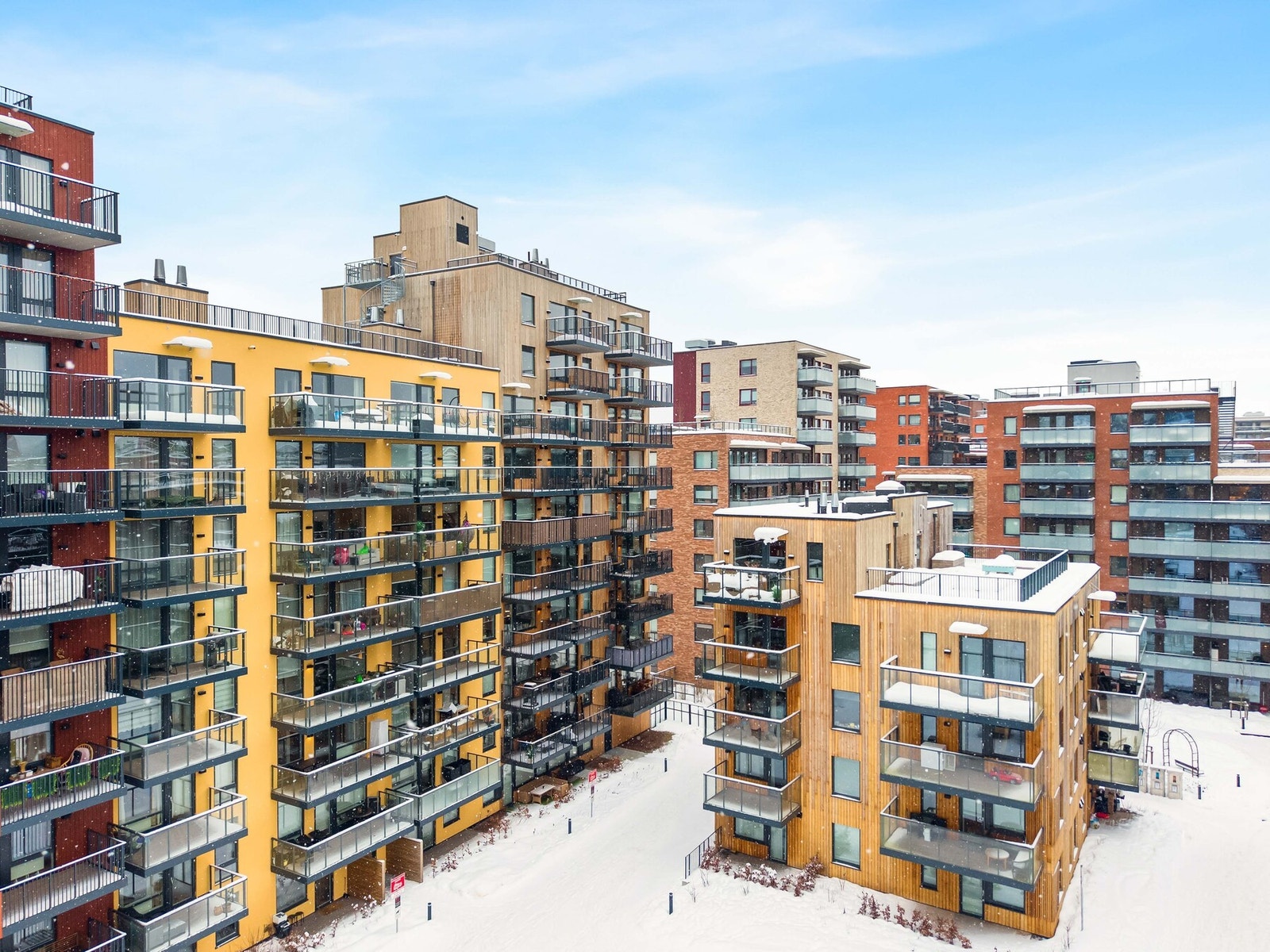 Her bor man trygt og godt Galleribilde