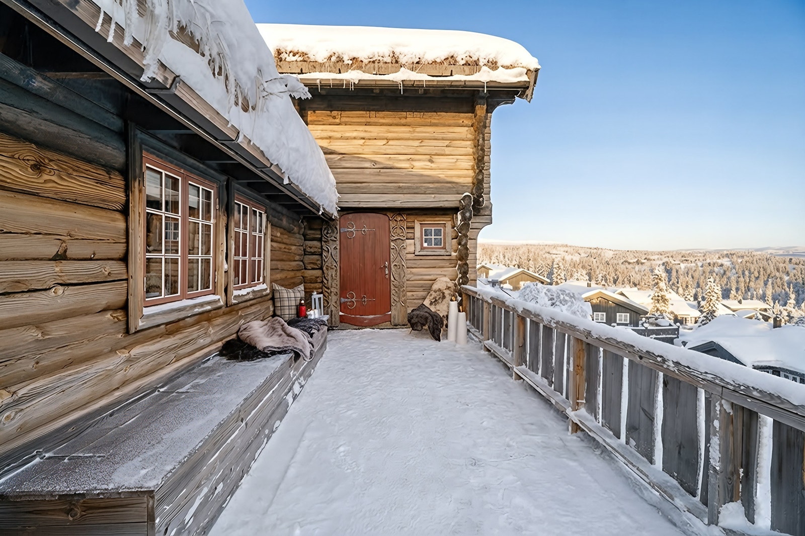 Ski inn/ut til både alpint og langrenn Galleribilde
