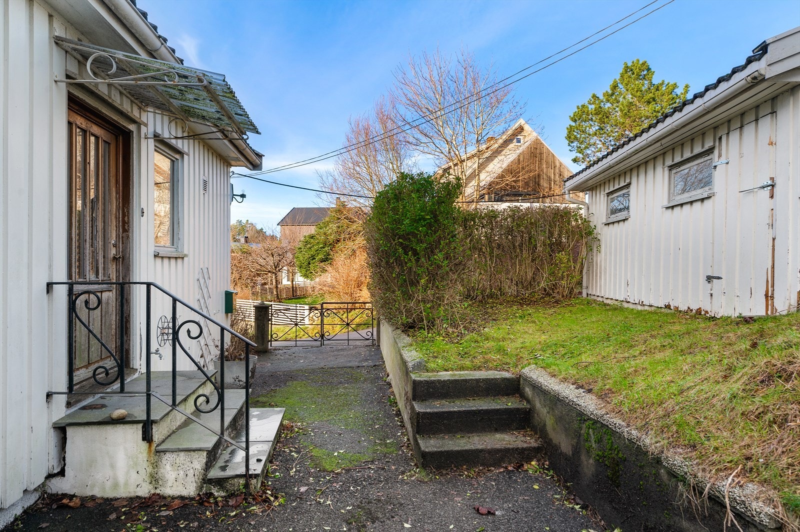 Inngangsparti. Galleribilde