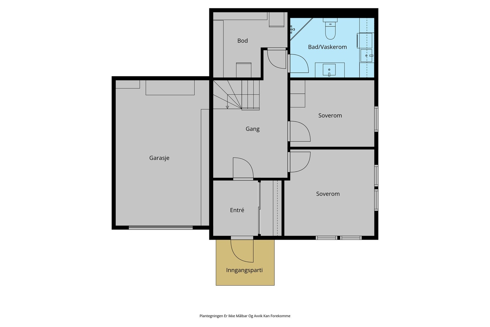 Veiledende plantegning Galleribilde