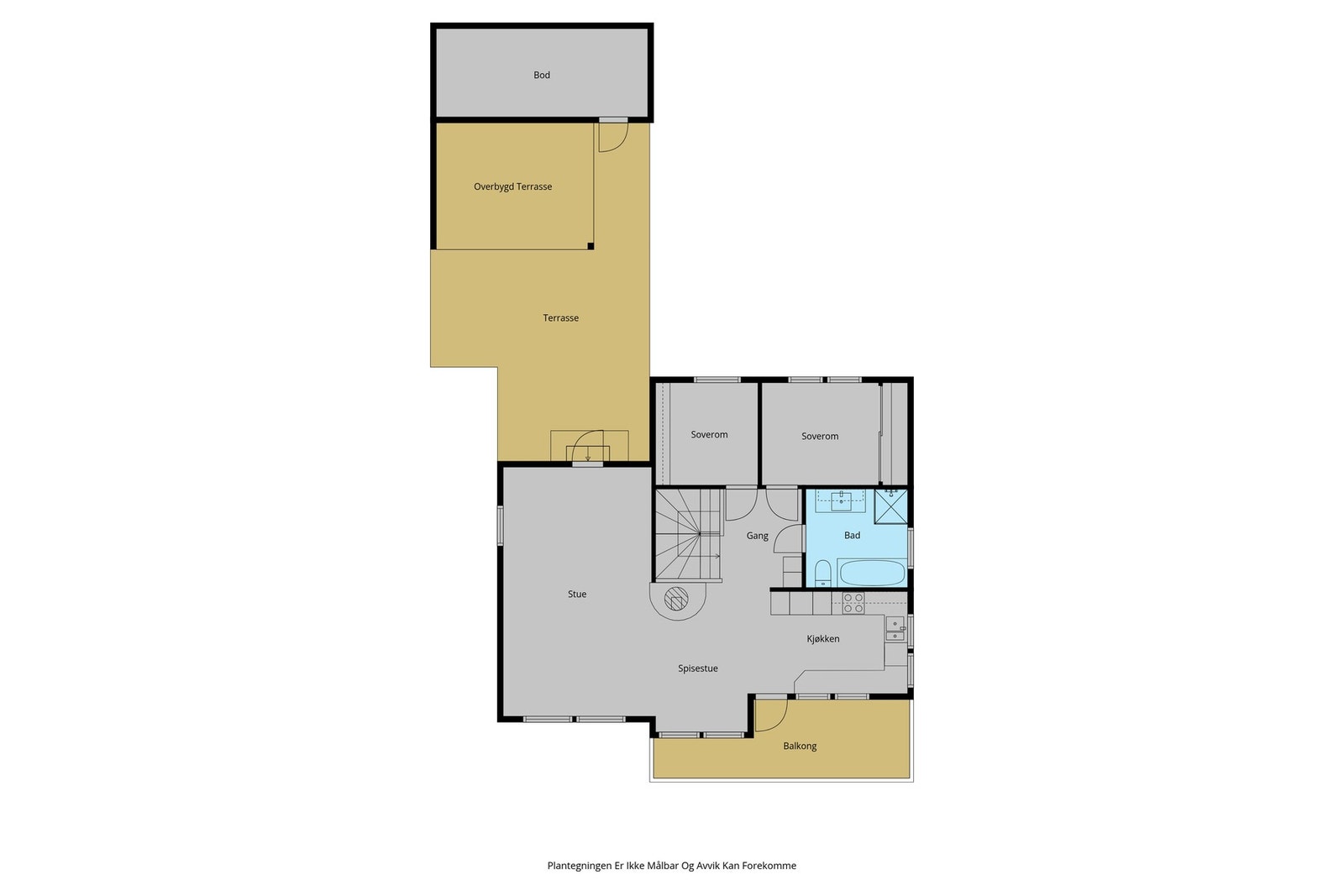 Veiledende plantegning Galleribilde