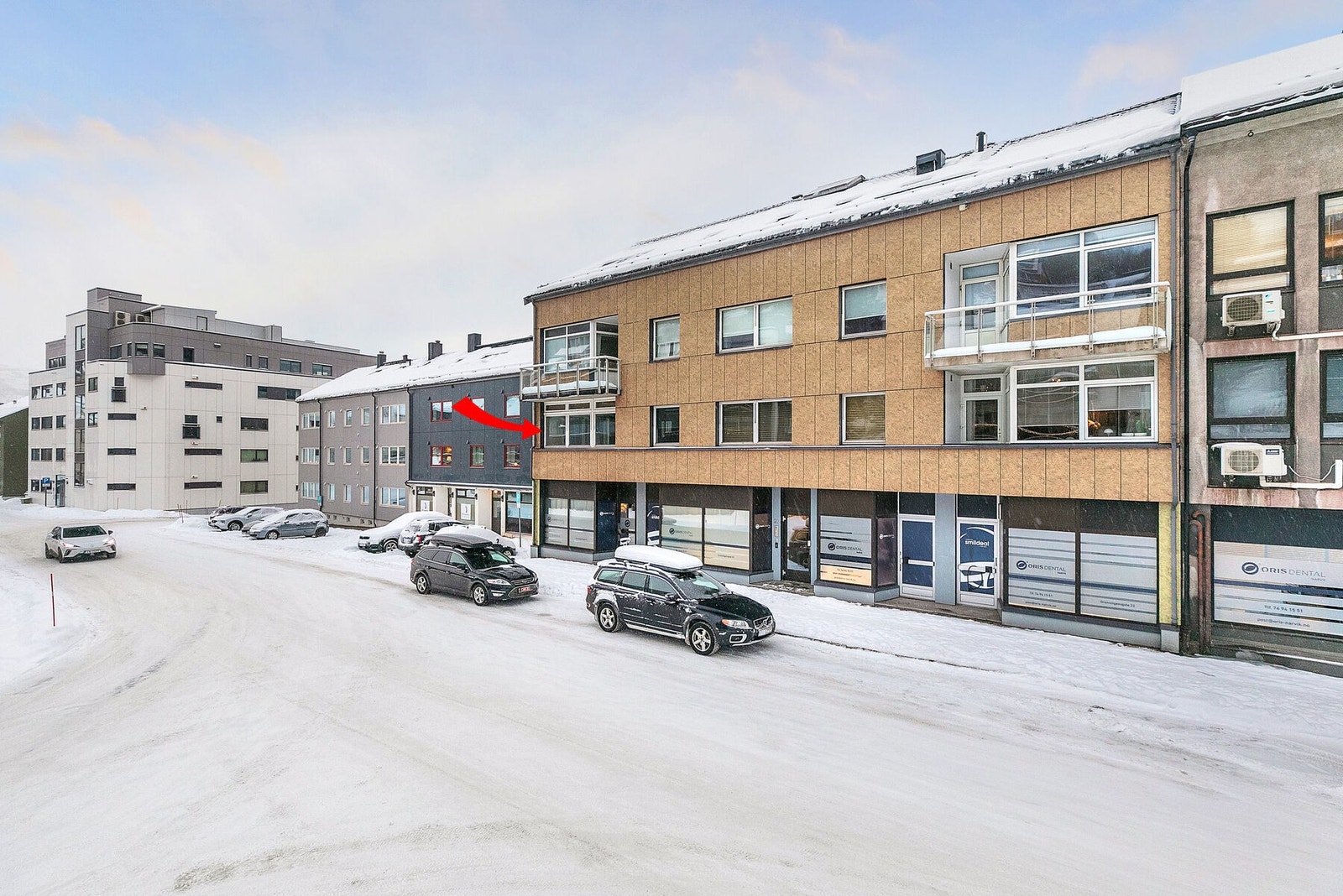 Leilighetens plassering Galleribilde