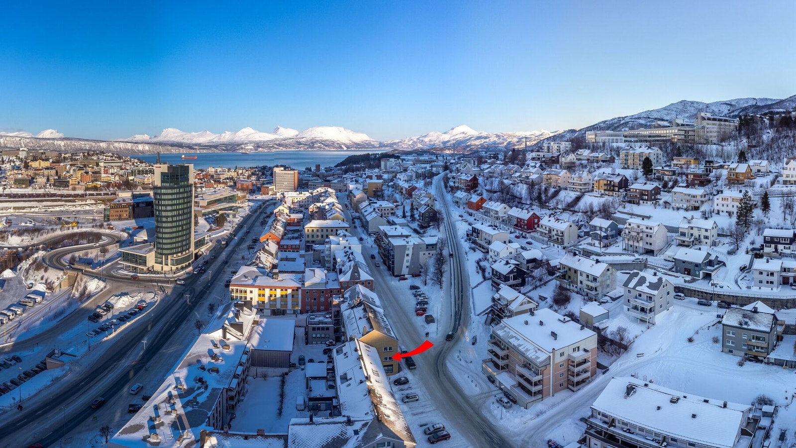 Sentral beliggenhet med gangavstand til alle sentrumsfasiliteter Galleribilde