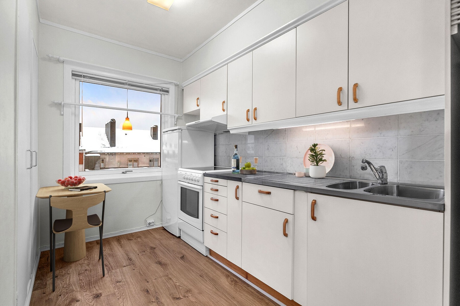 Kjøkken (Digitalt møblert) Galleribilde