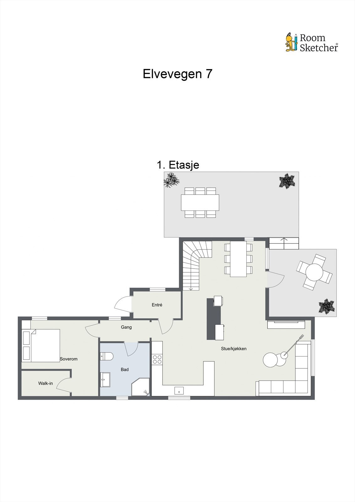 Elvevegen 7 - 1. Etasje Galleribilde