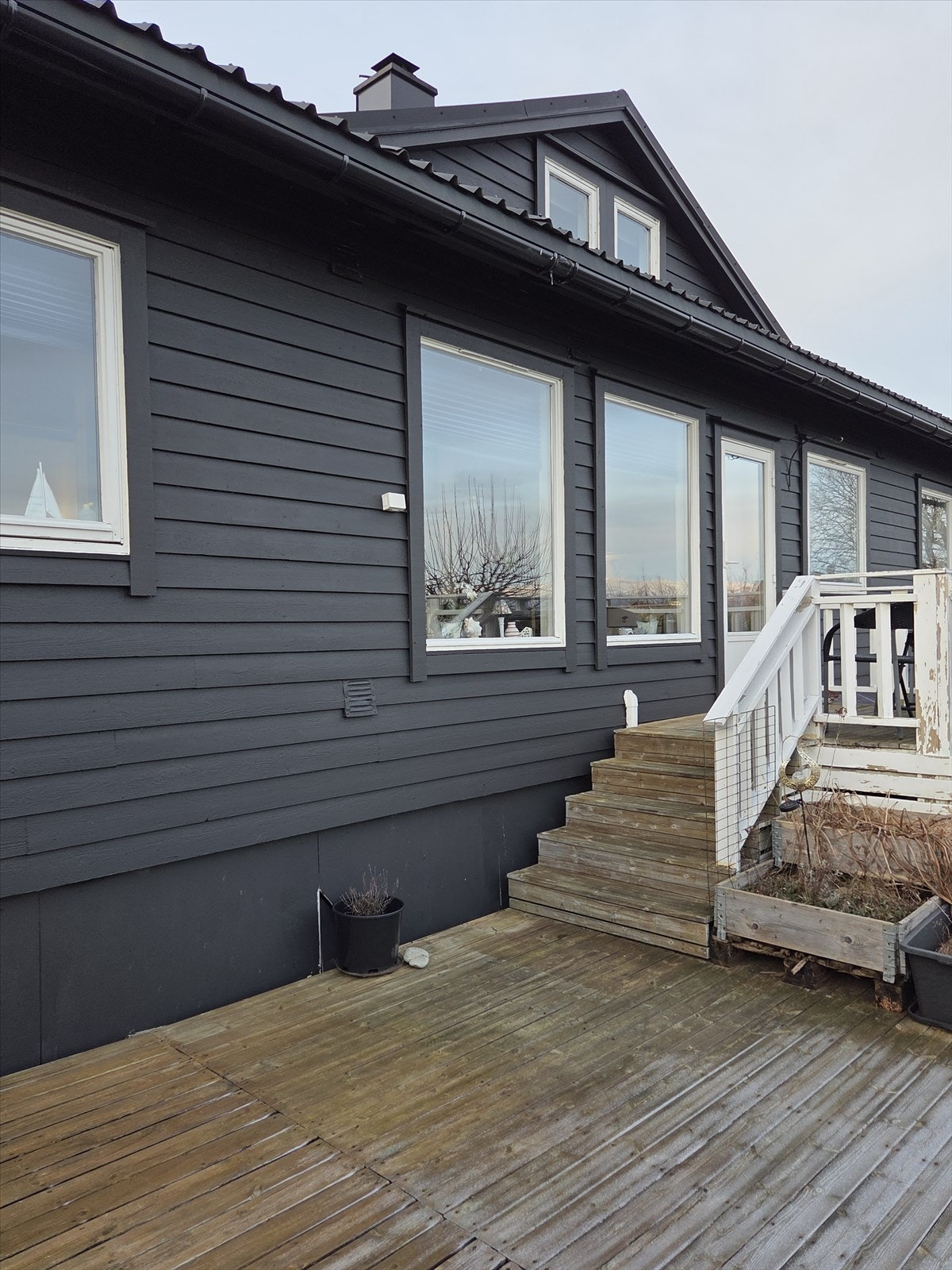 Terrasse område Galleribilde