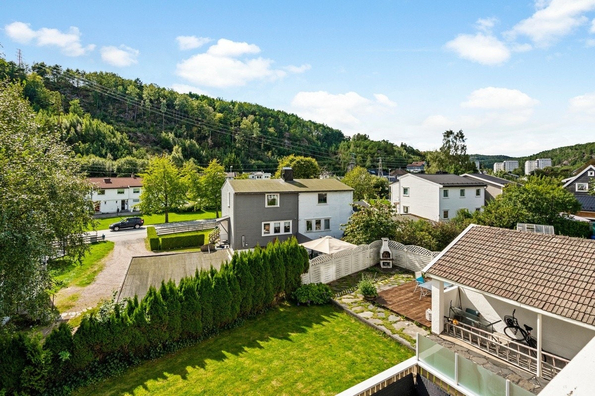 Utsikt fra balkong Galleribilde