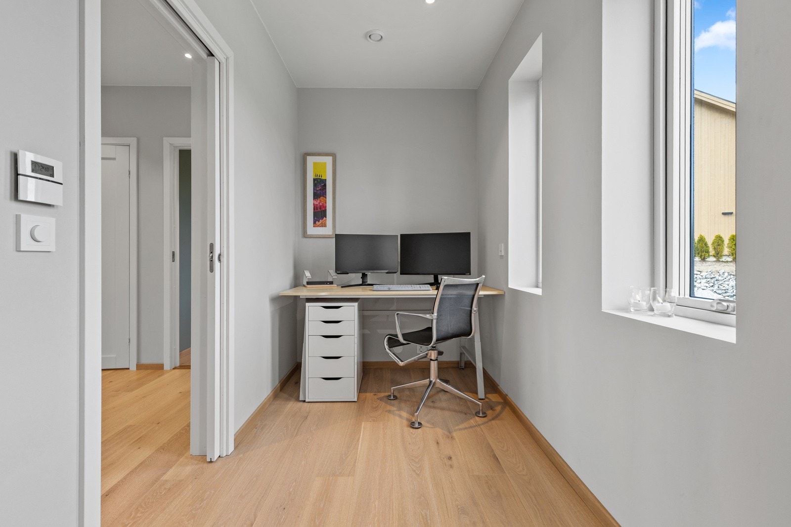 Gang i 2. etasje m/plass til kontorløsning. Galleribilde