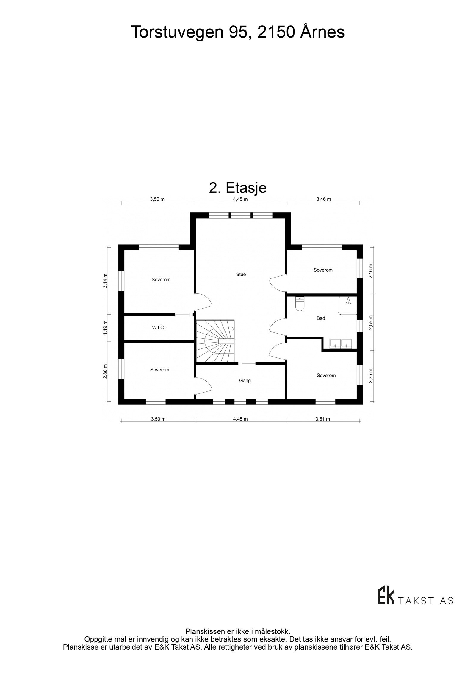 Plantegning 2. Etasje. Galleribilde