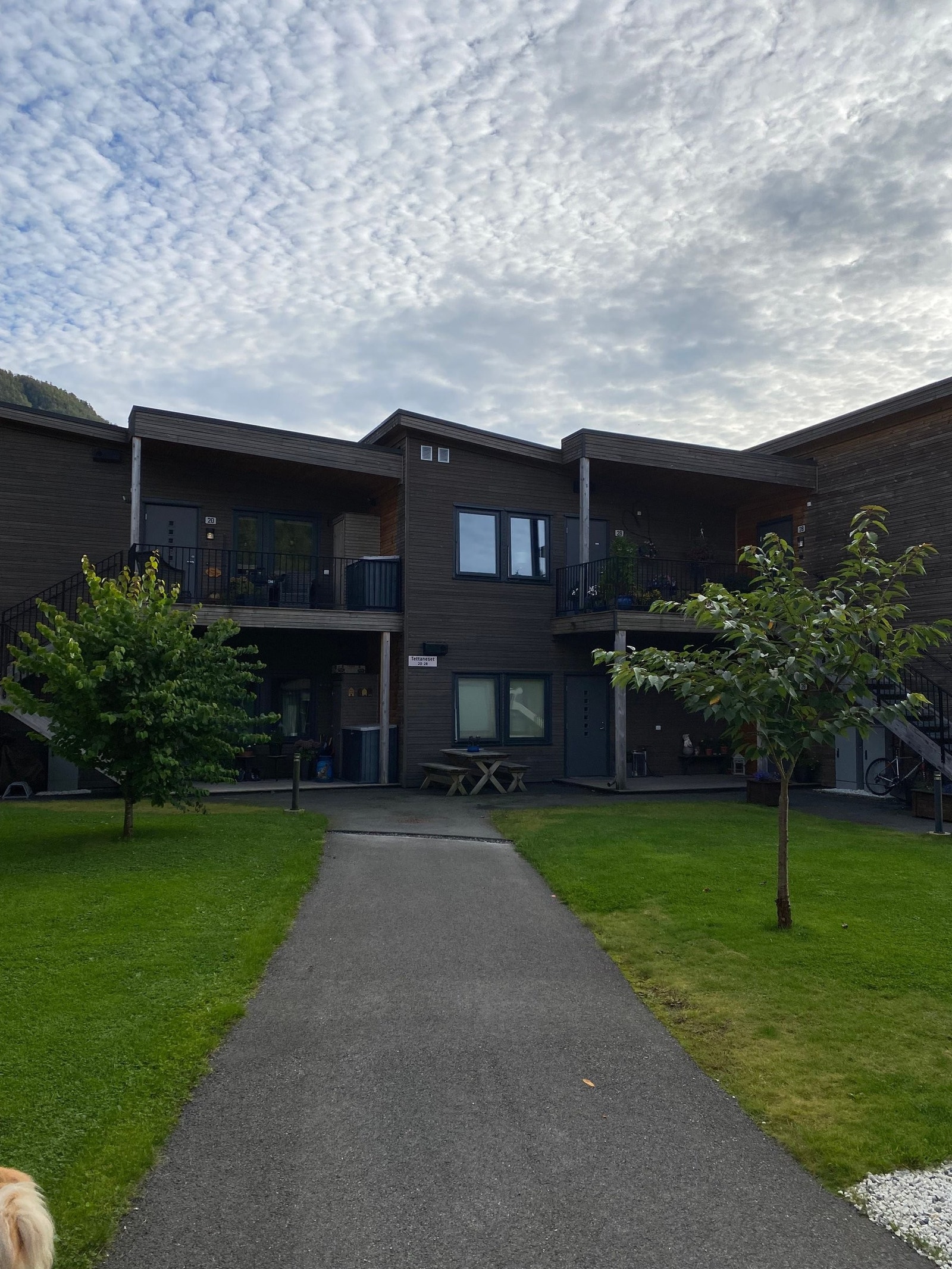 Inngang til leiligheten. Galleribilde