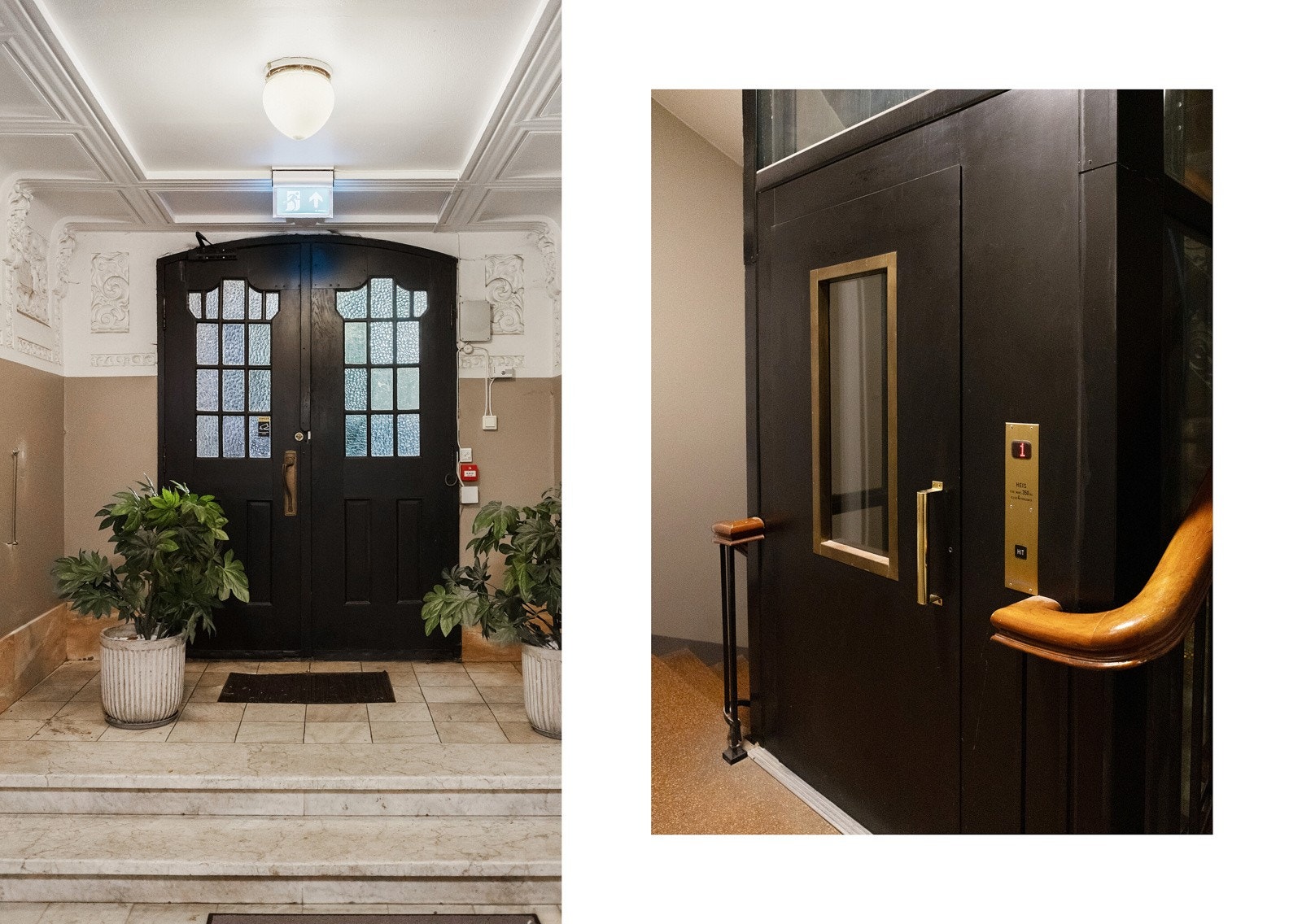 Slottet på Frogner gir en følelse av luksus allerede fra bakkeplan. Velkommen inn til en velholdt gård med heisadkomst til boligen. Galleribilde