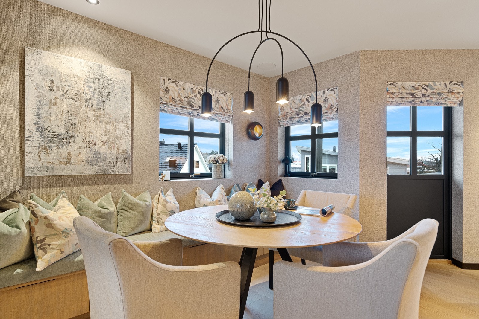 Utgang til meget solrik terrasse Galleribilde