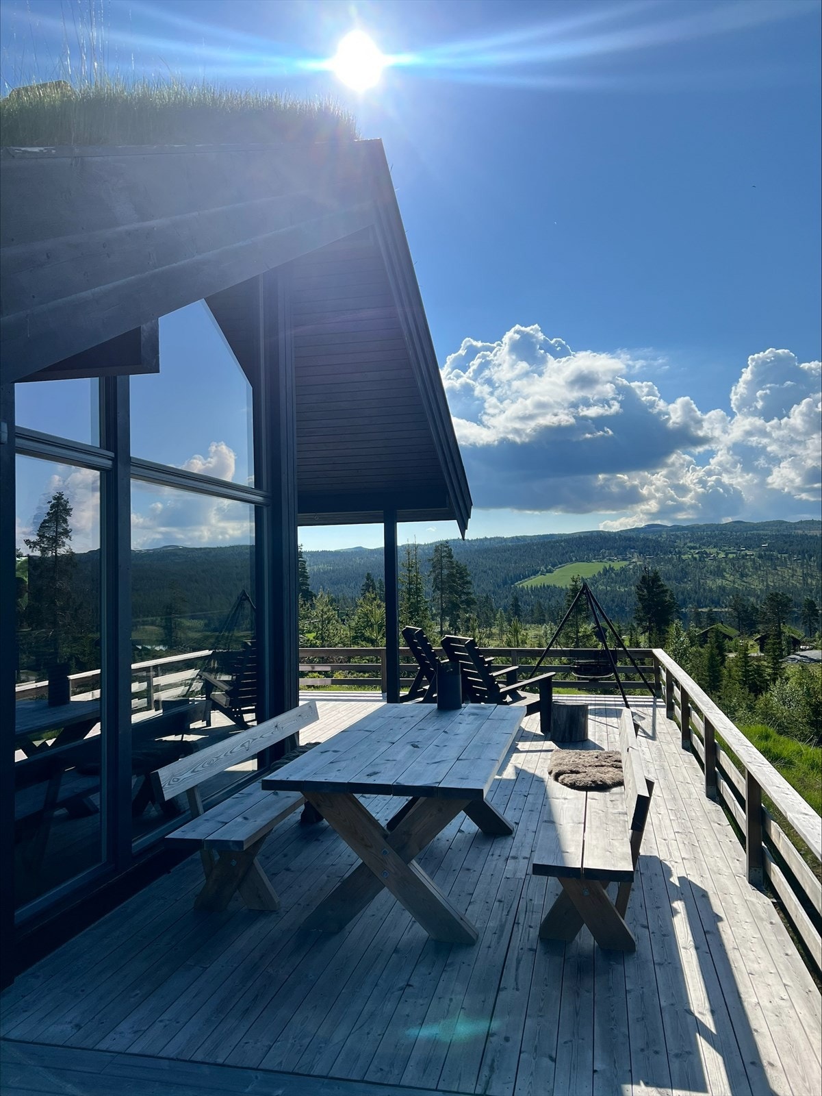 Nydelig solgang hele året Galleribilde