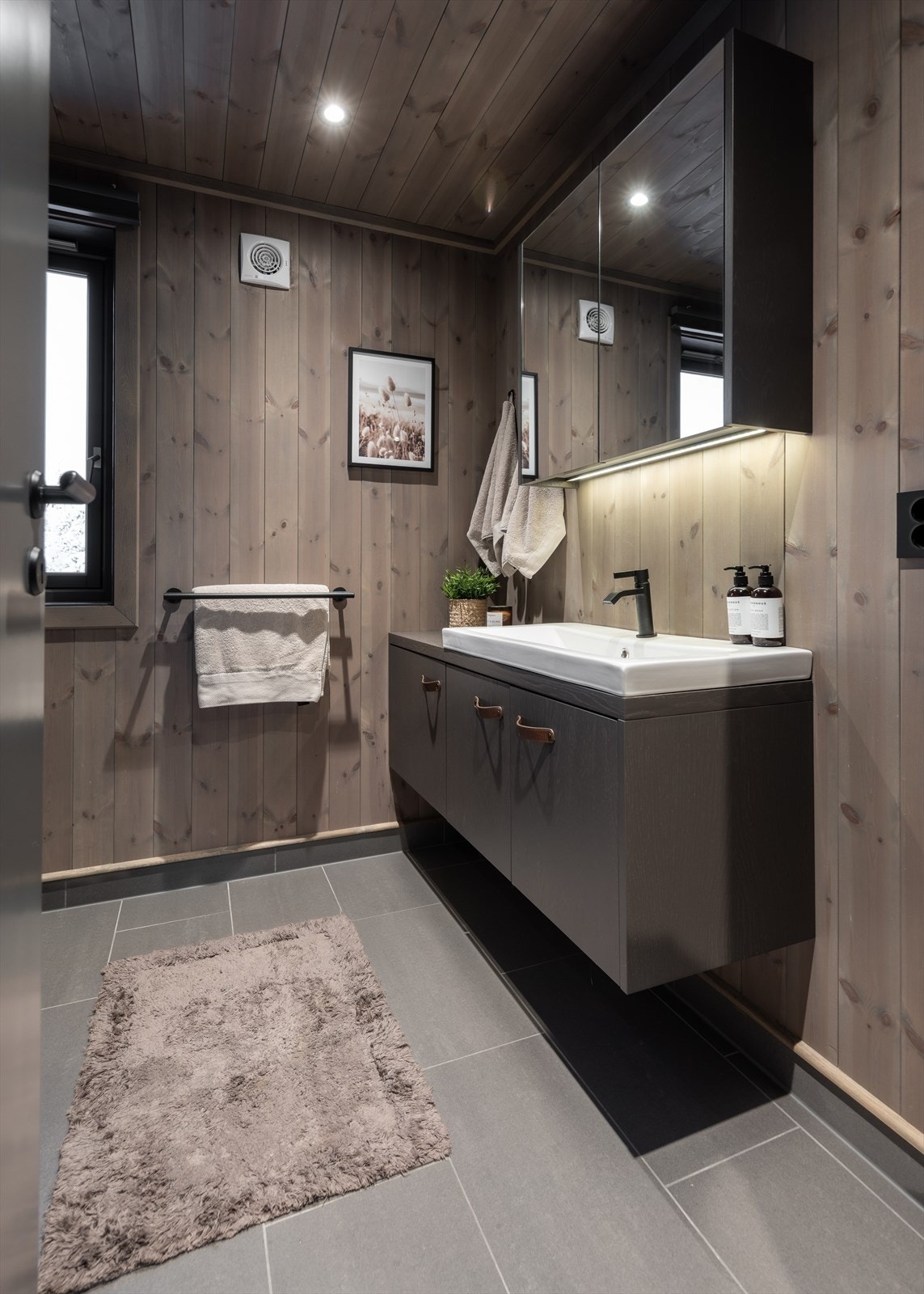 Lekkert baderom Galleribilde