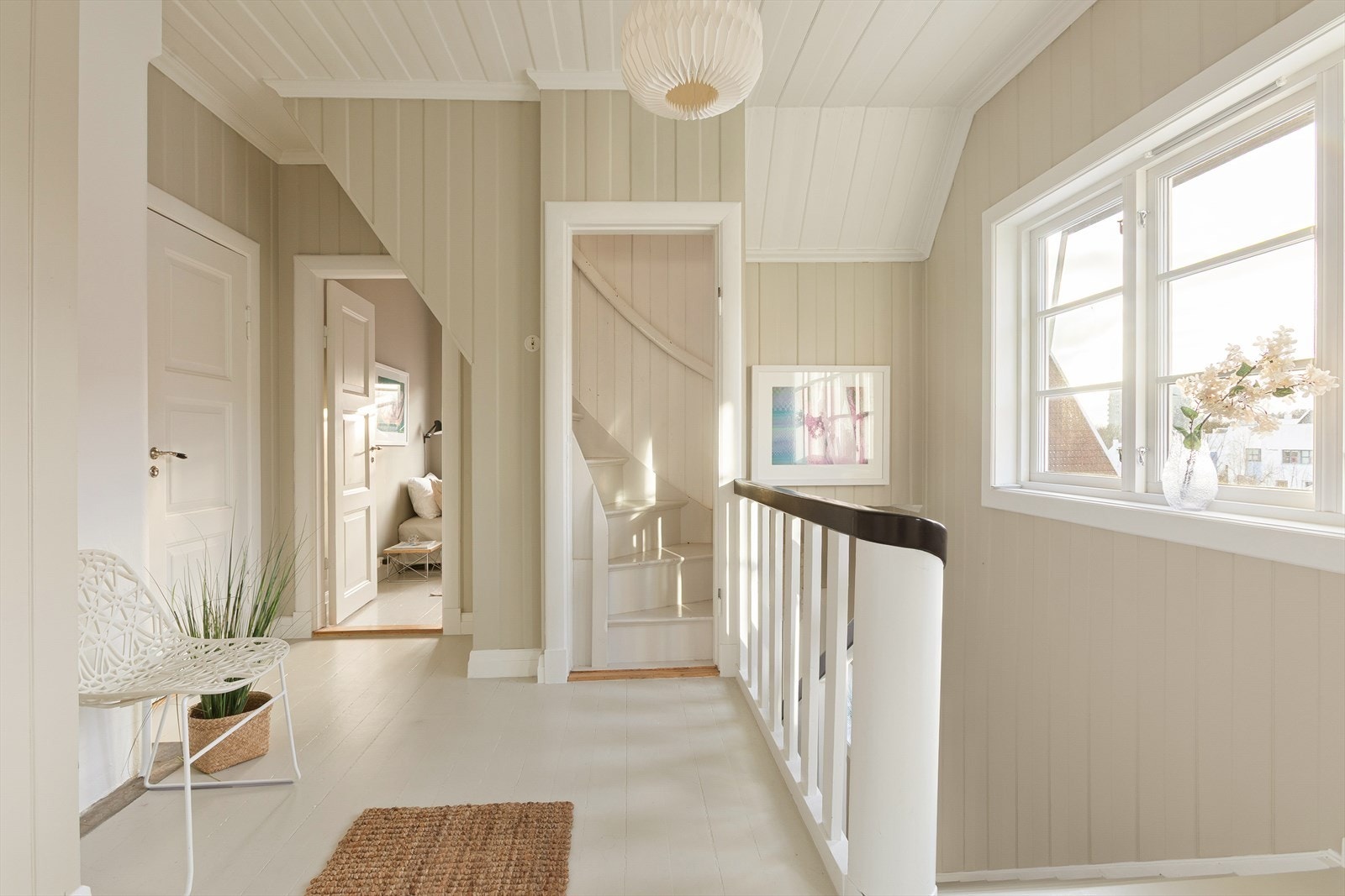 Mellomgang i andre etasje. Galleribilde