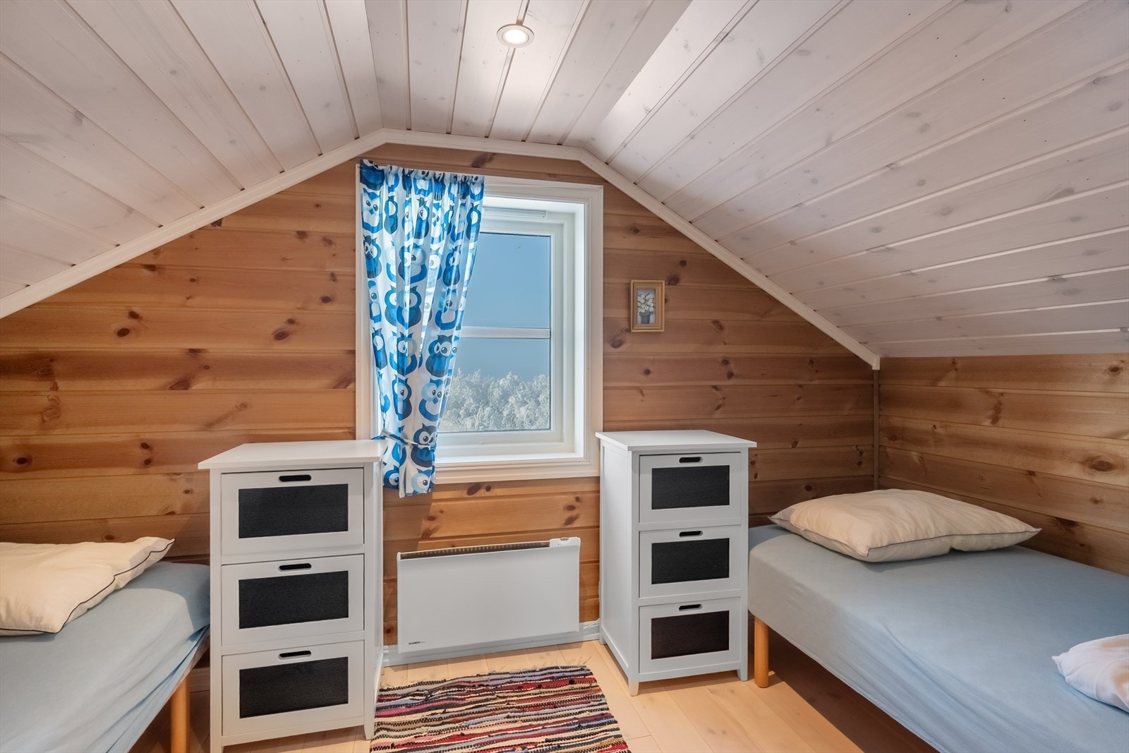 Hemsrom med fint utsyn. Ikke måleverdig grunnet takhøyde. Galleribilde