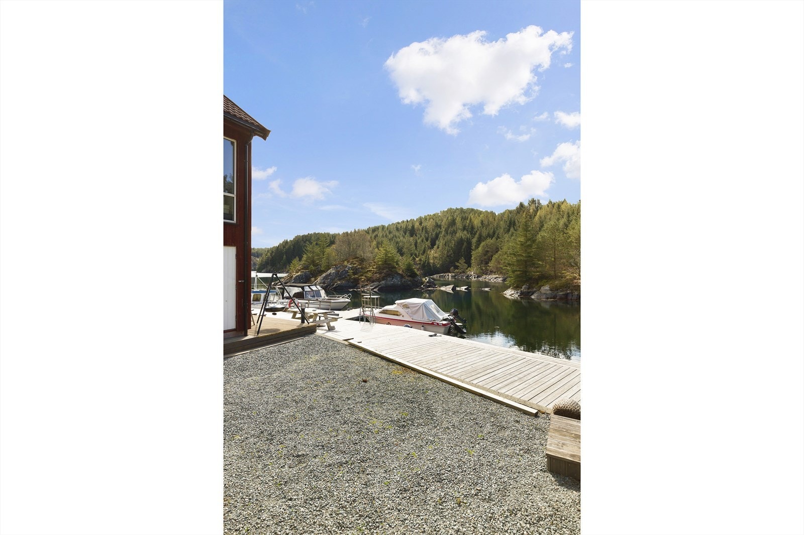 Fint kaiområde. Galleribilde