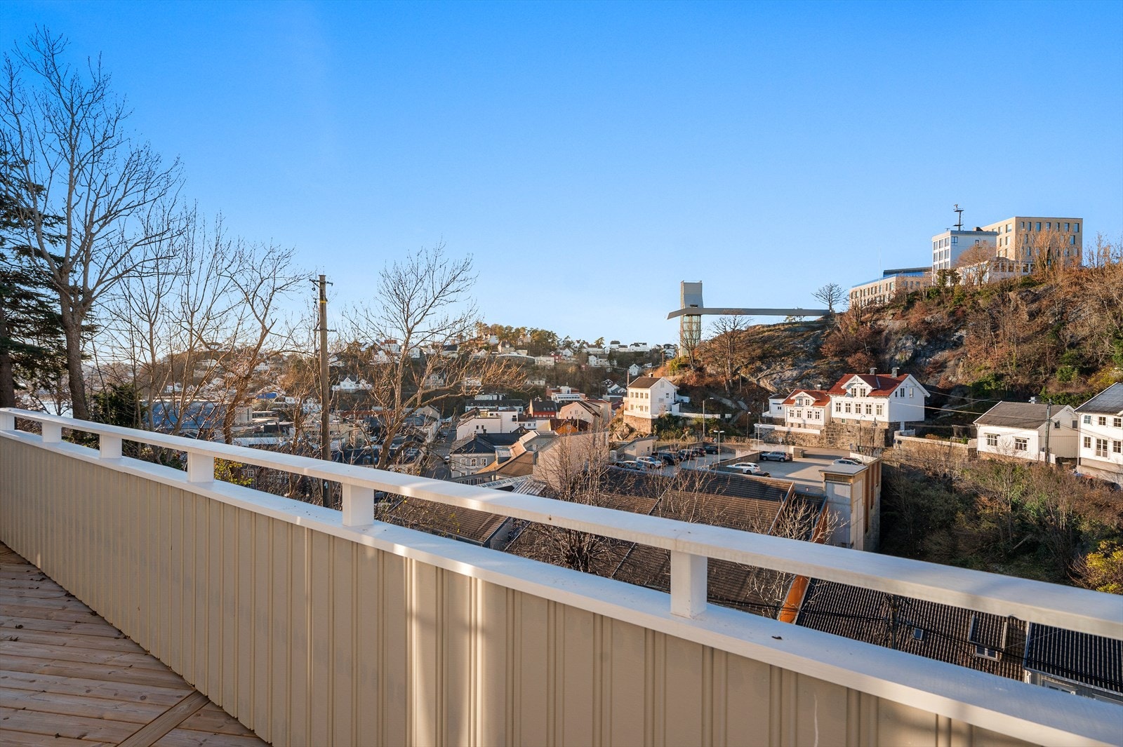 Utsikt fra verandaen Galleribilde