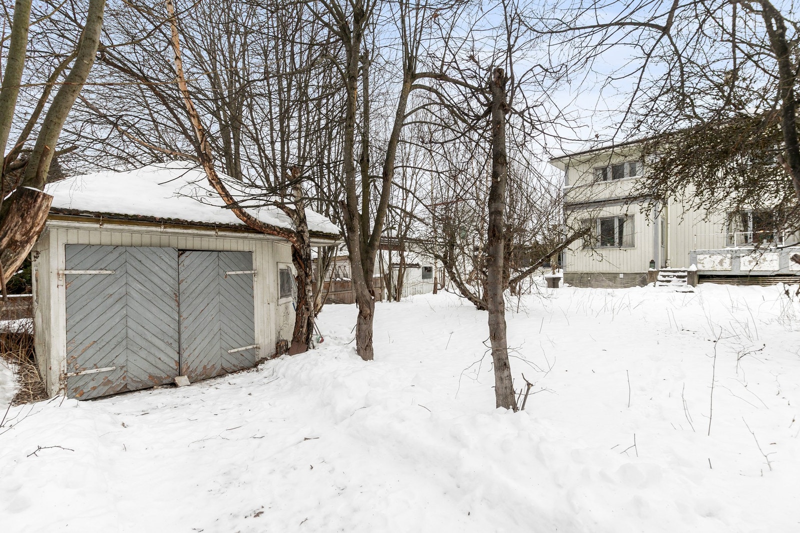 Garasjen er gitt TG3 i tilstandsrapporten. Galleribilde