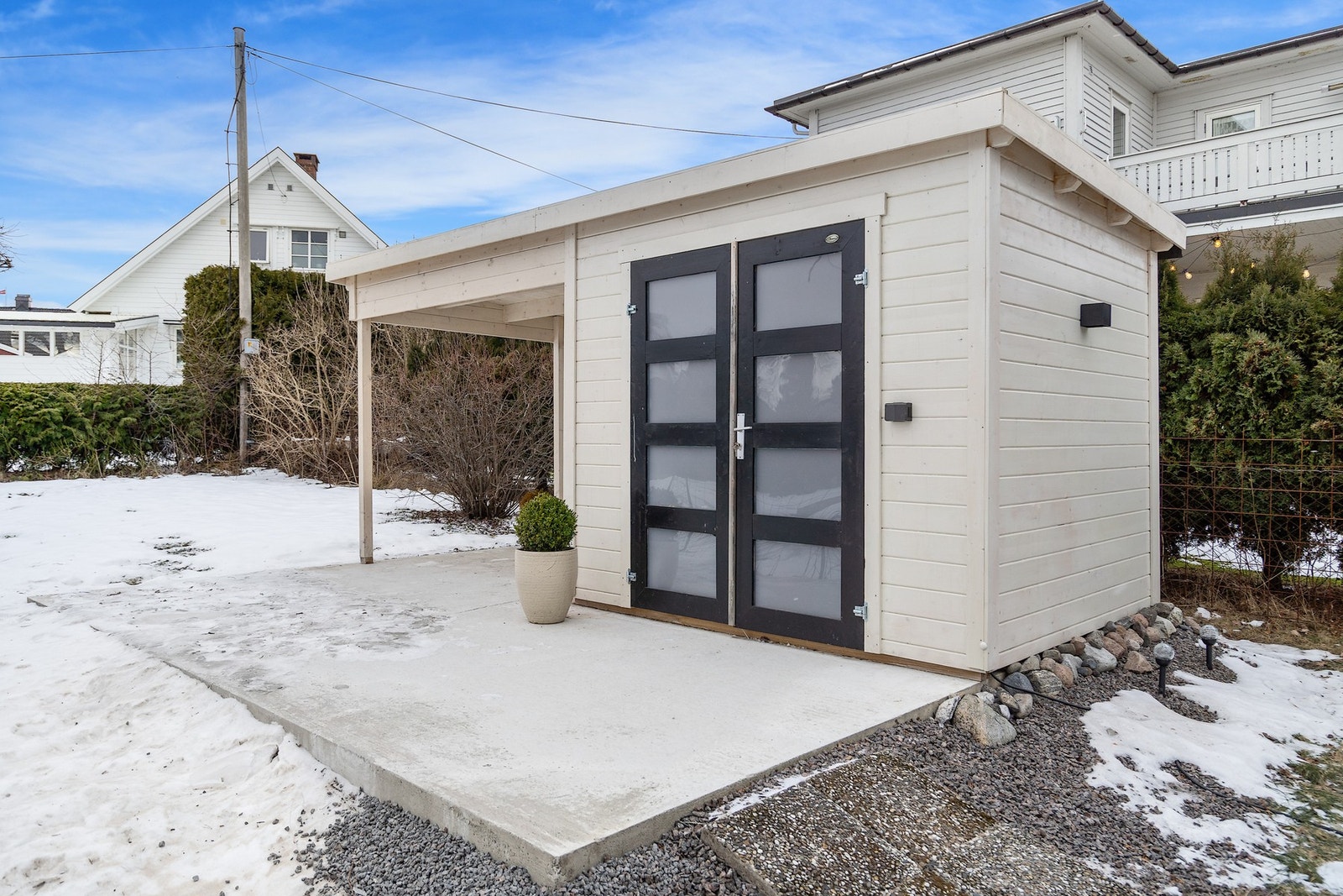 Praktisk og anvendelig sportsbod på eiendommen Galleribilde