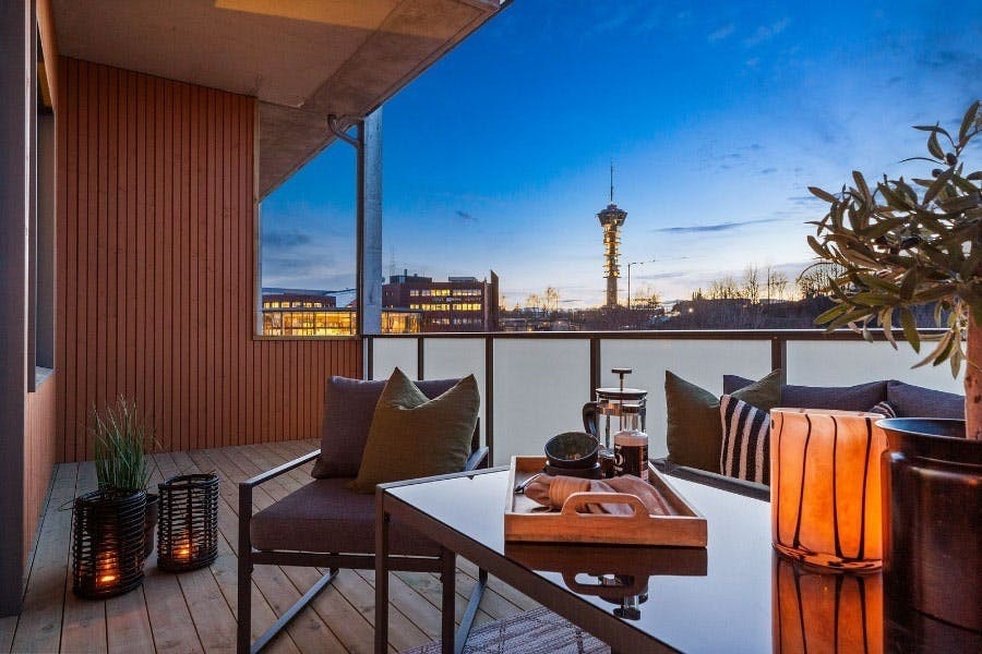 Flott beliggenhet Galleribilde