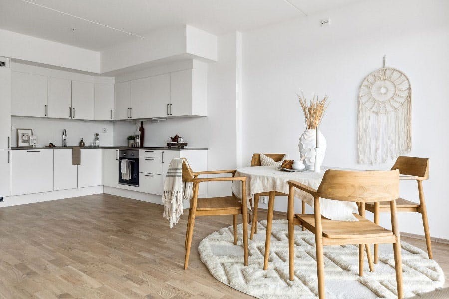 Alt inkludert i husleien med unntak av strøm. Galleribilde